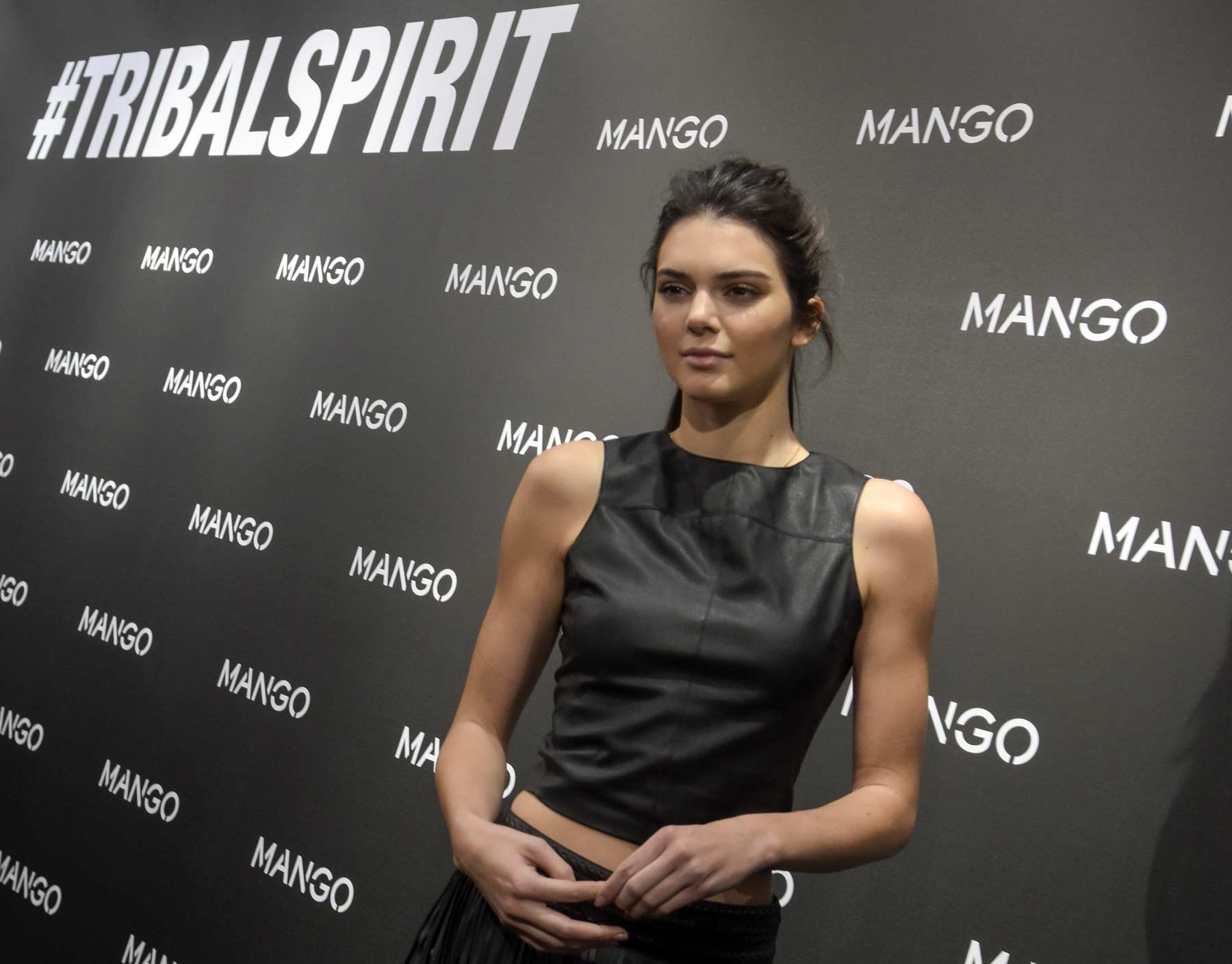 Kendall Jenner attends Mango Tribal Spirit party