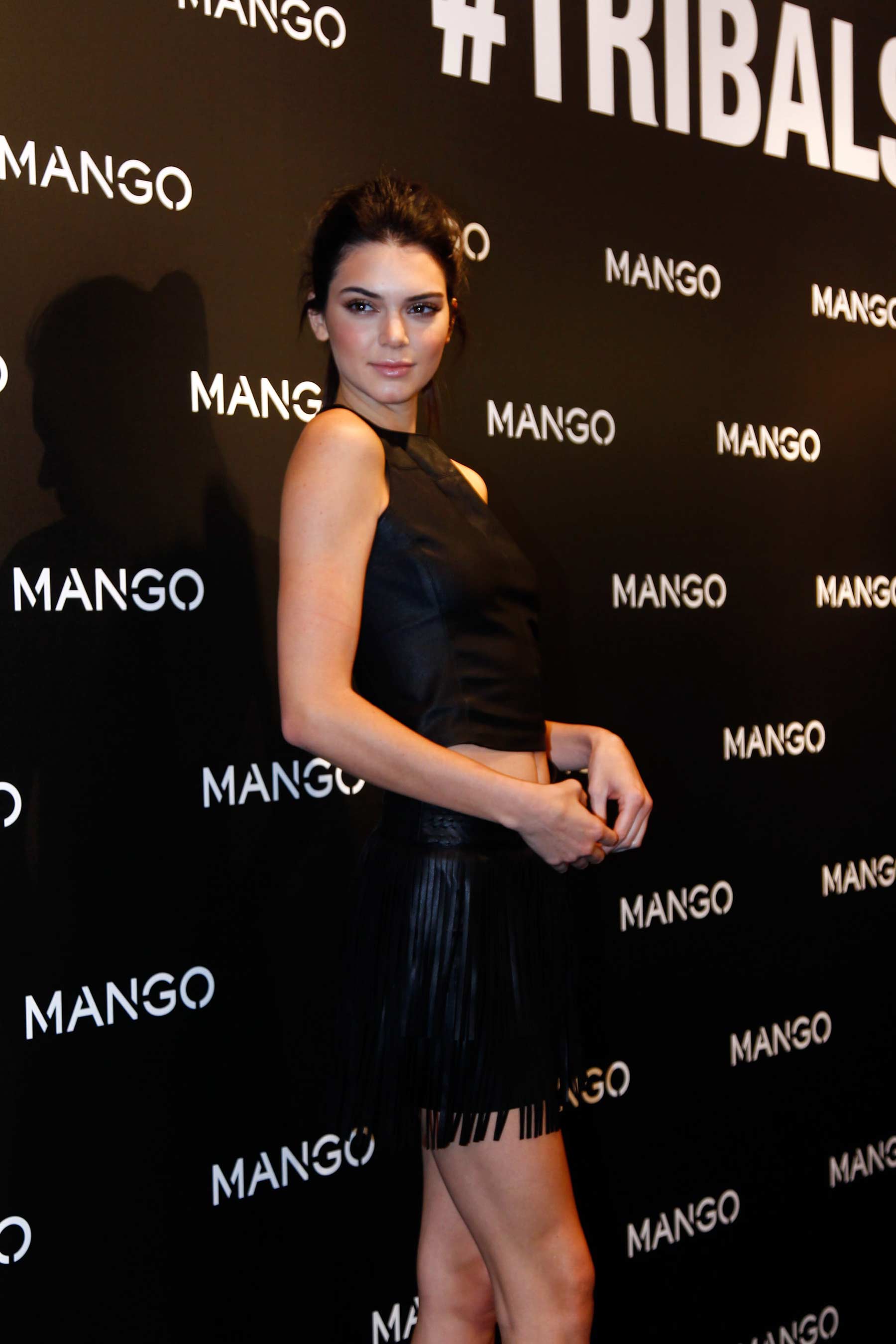 Kendall Jenner attends Mango Tribal Spirit party