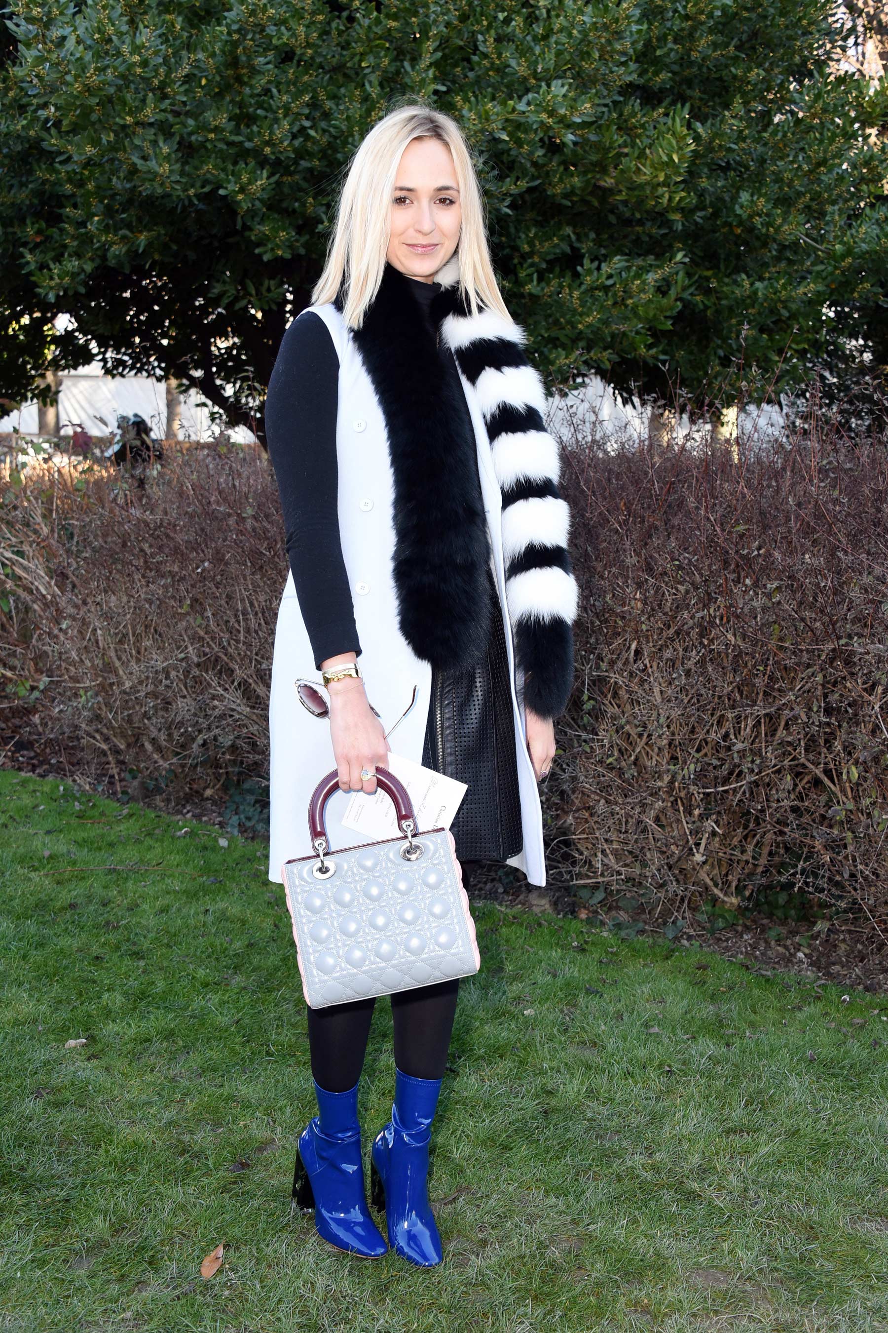 Elisabeth von Thurn und Taxis attends Paris Fashion Week