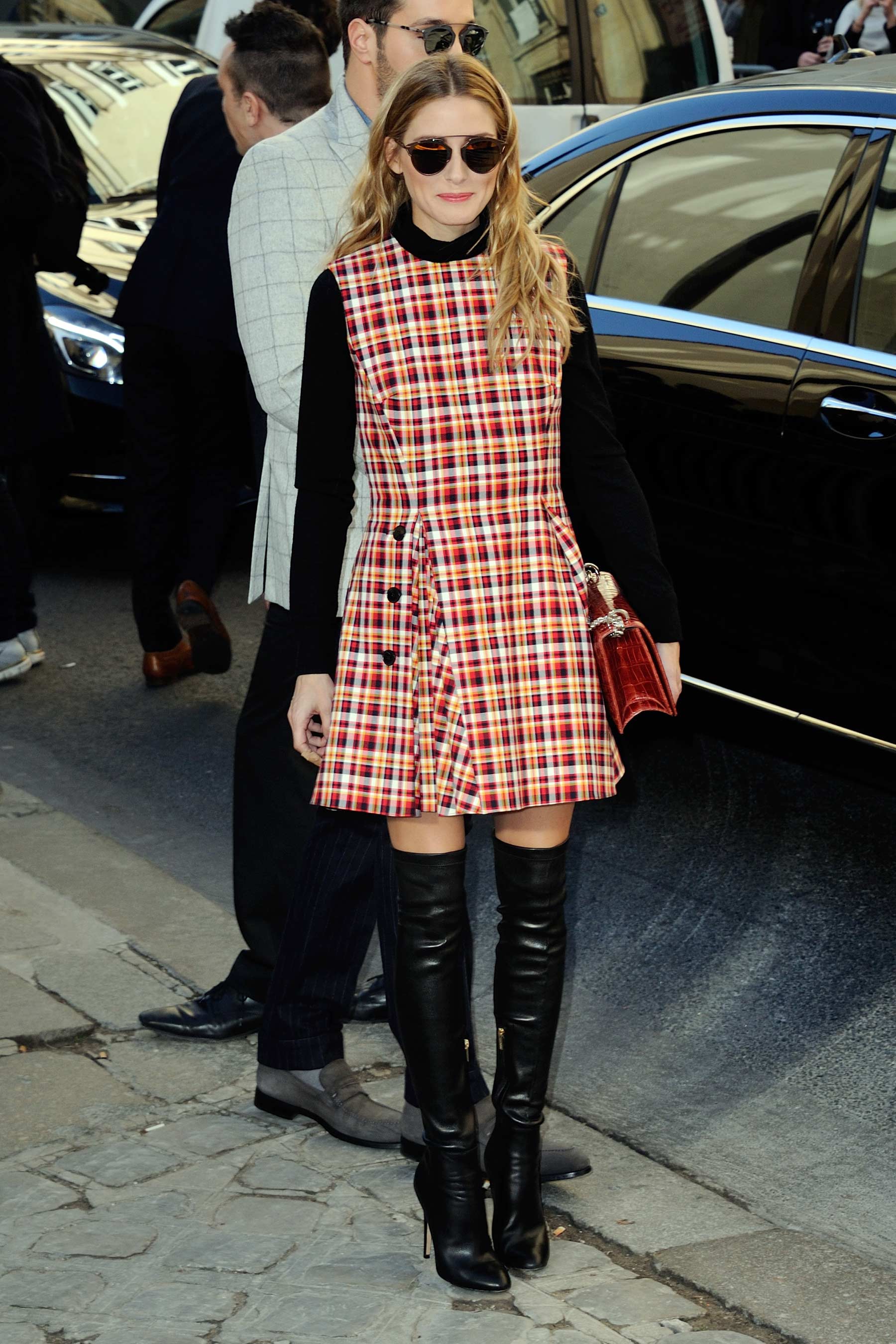 Olivia Palermo attends Paris Fashion Week