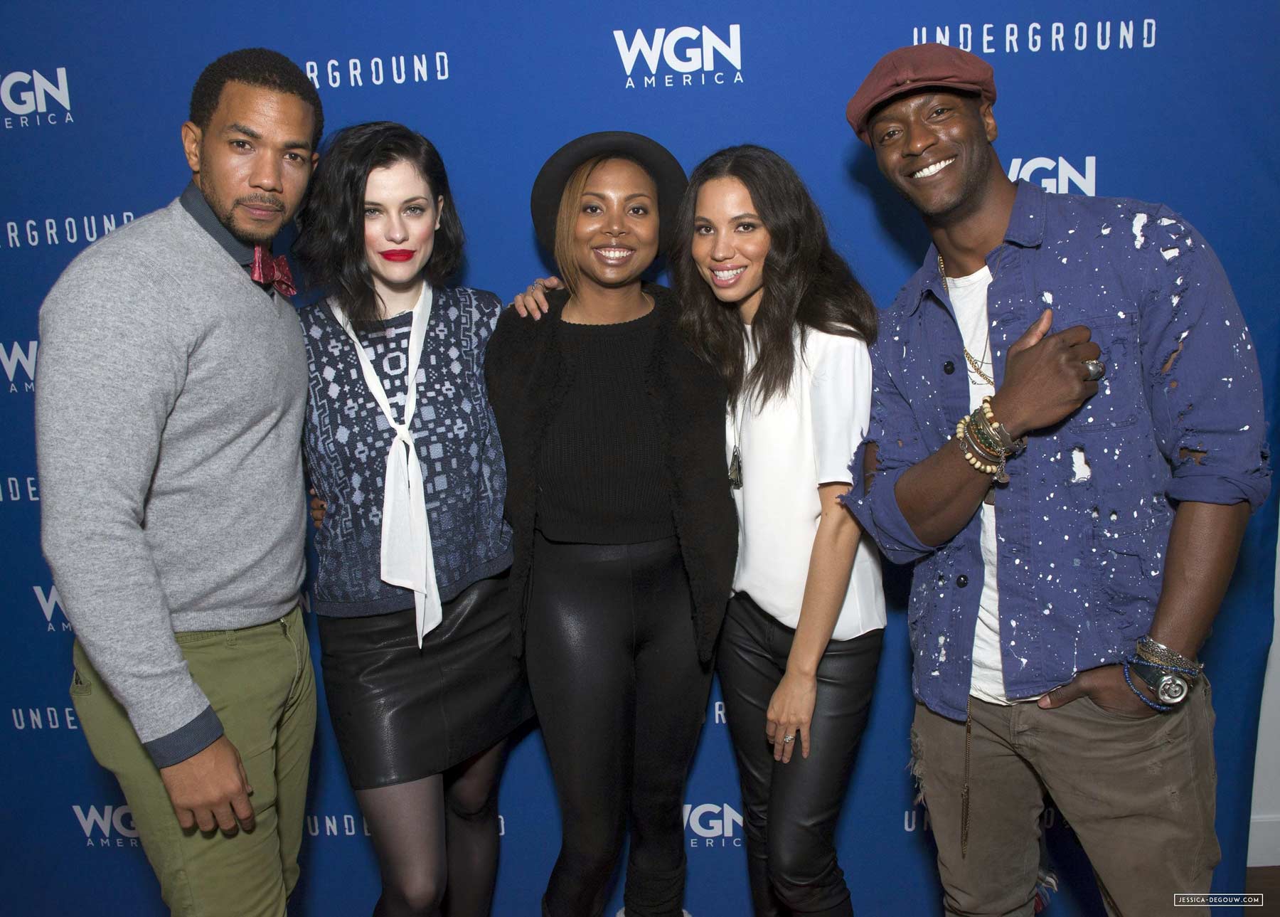 Jessica de Gouw attends Underground Party