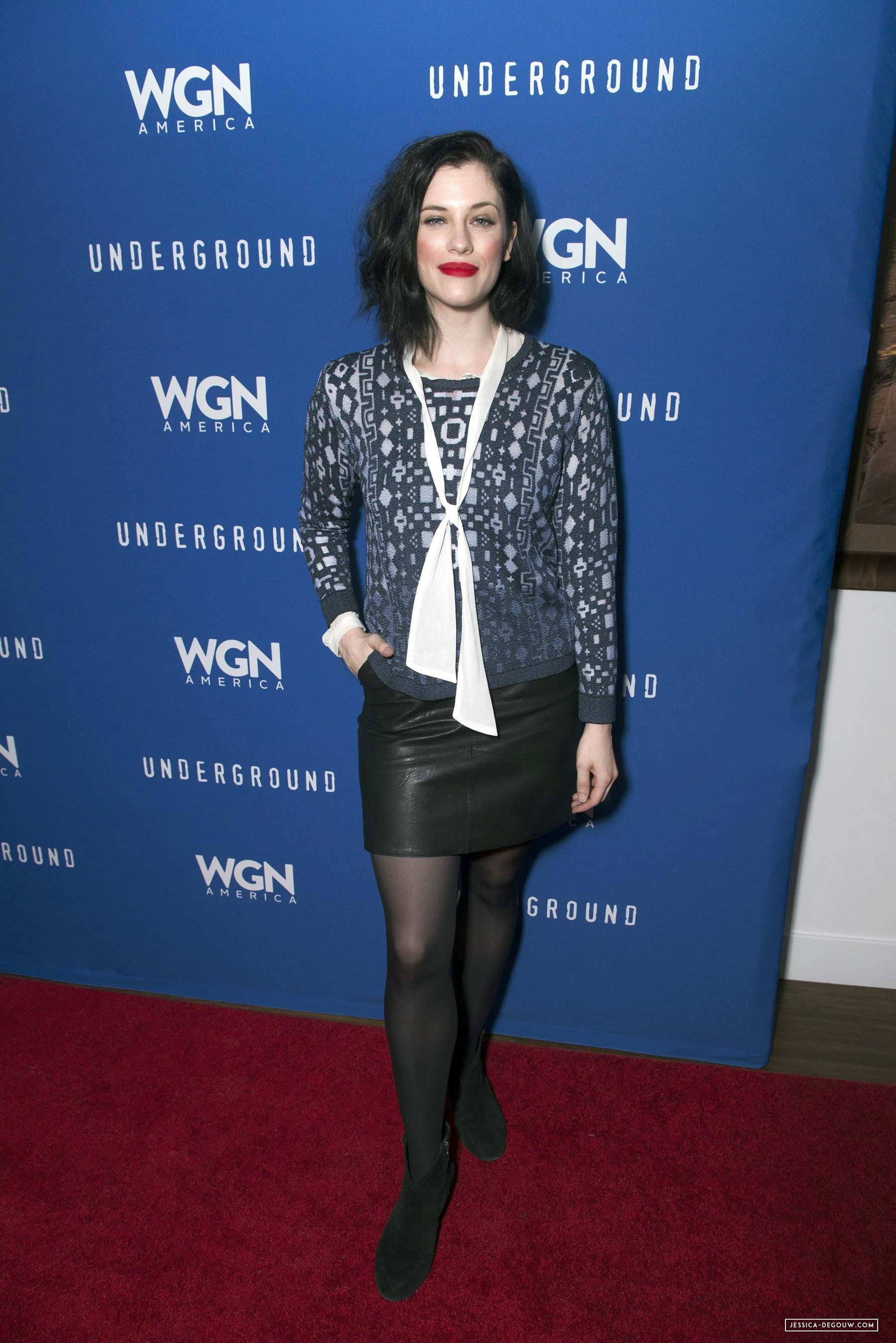 Jessica de Gouw attends Underground Party