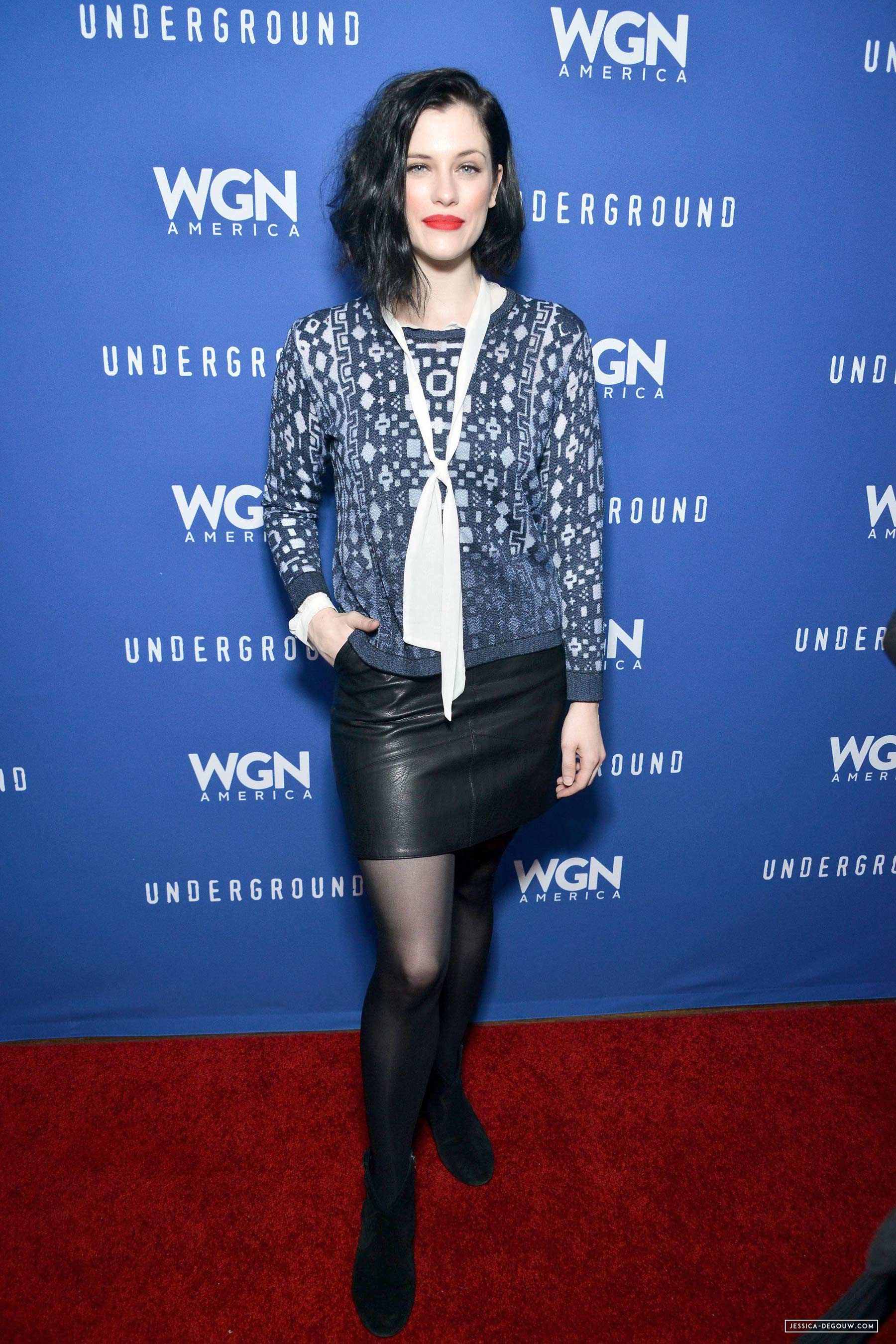 Jessica de Gouw attends Underground Party