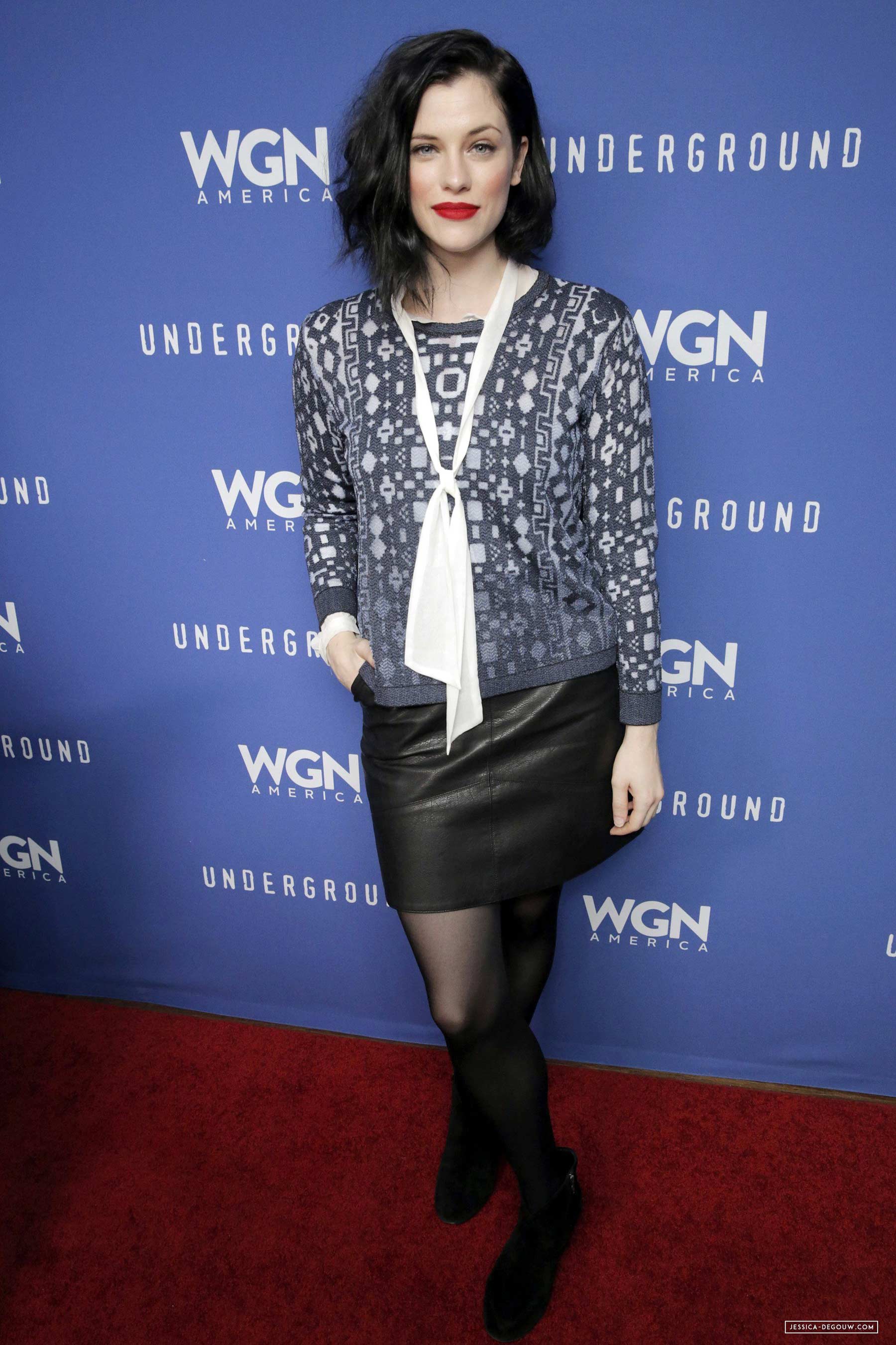 Jessica de Gouw attends Underground Party