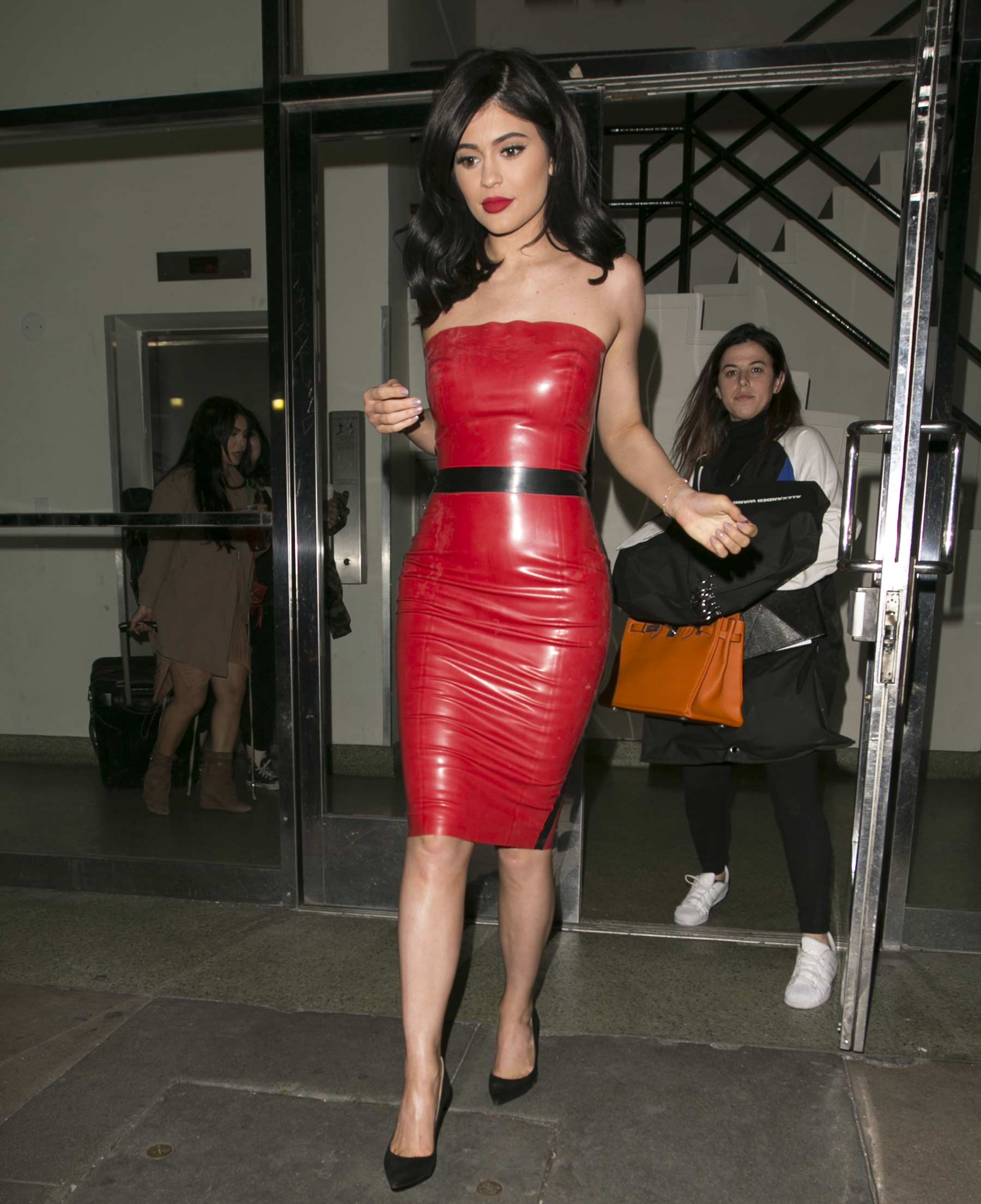 Kylie Jenner leaving a studio in Los Angeles