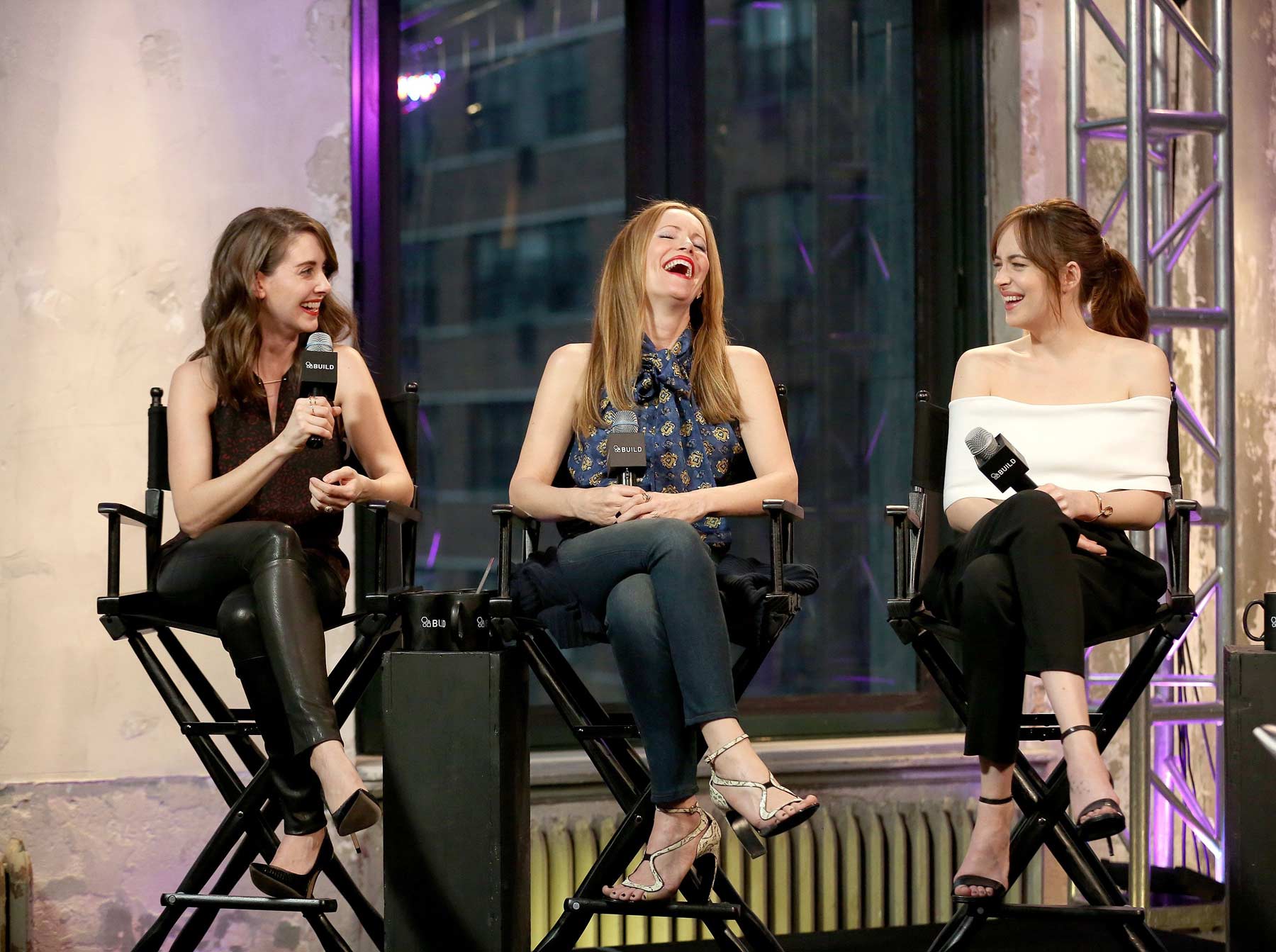 Alison Brie attends AOL Build Speaker Series