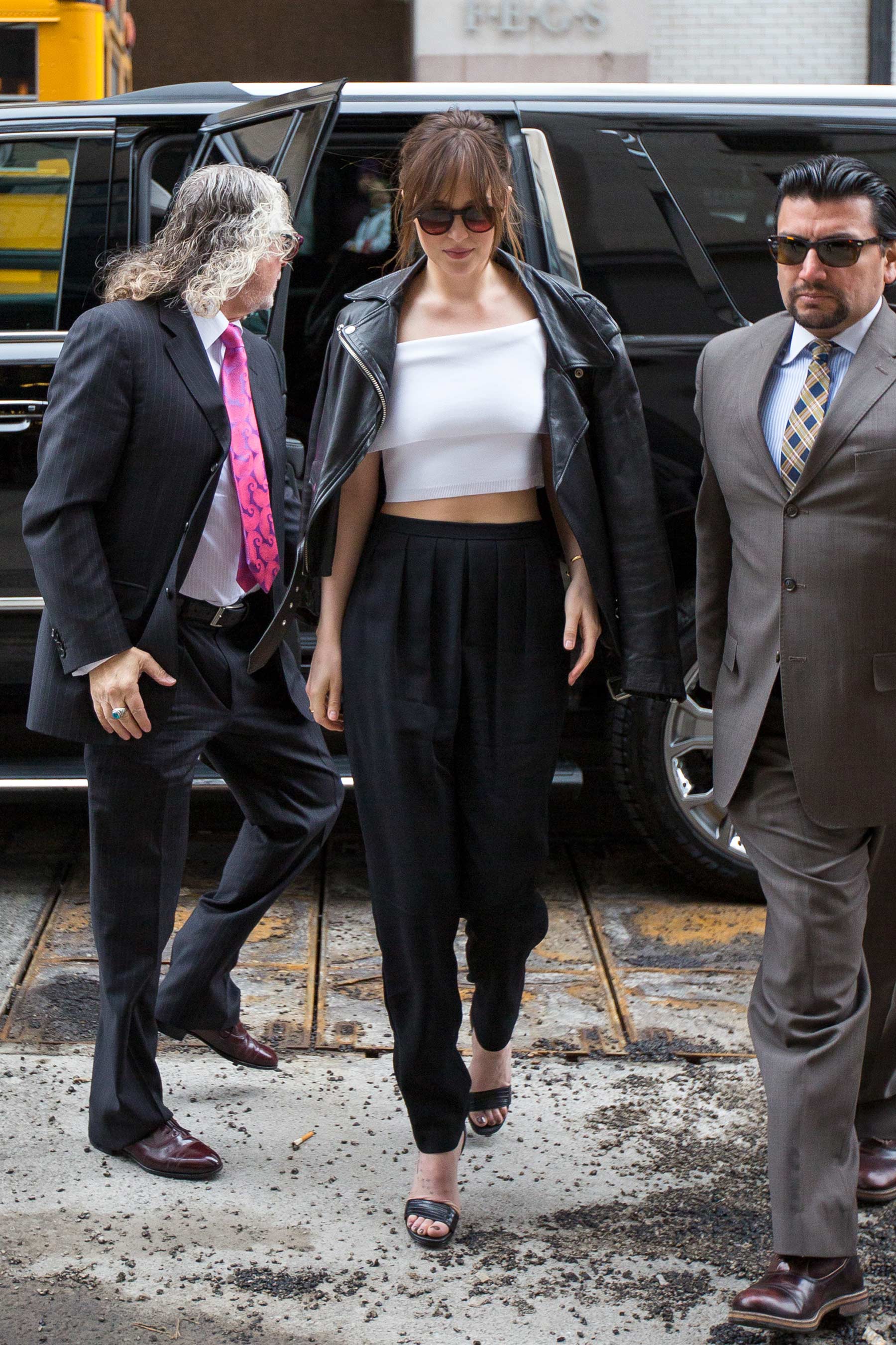 Dakota Johnson out in New York City