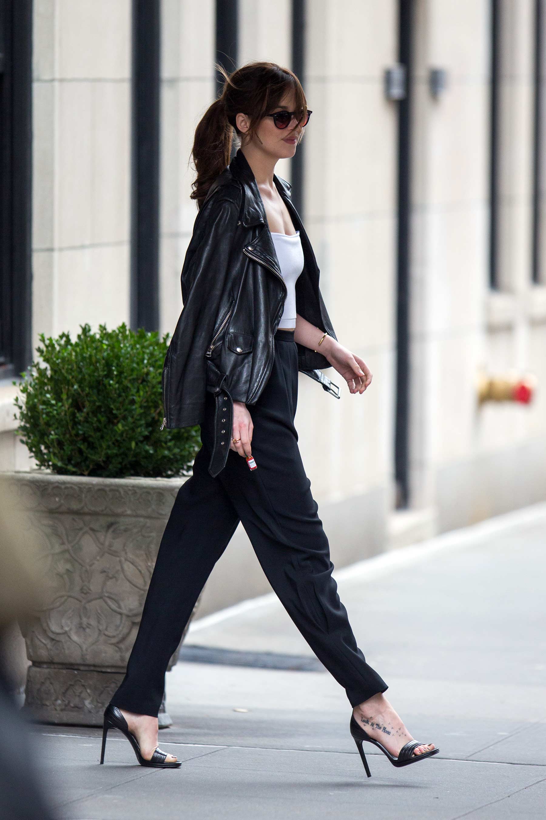 Dakota Johnson out in New York City