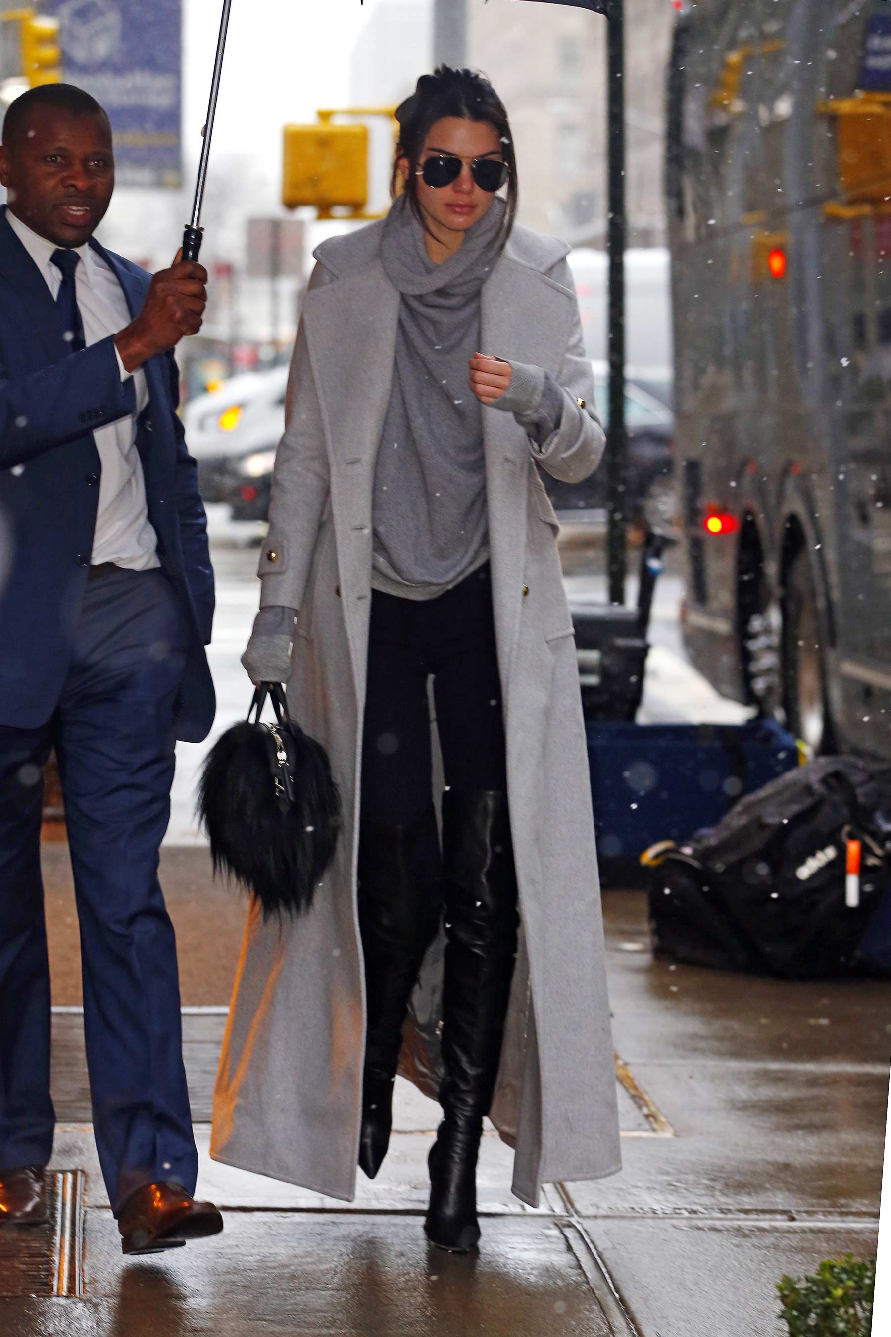 Kendall Jenner out in NYC