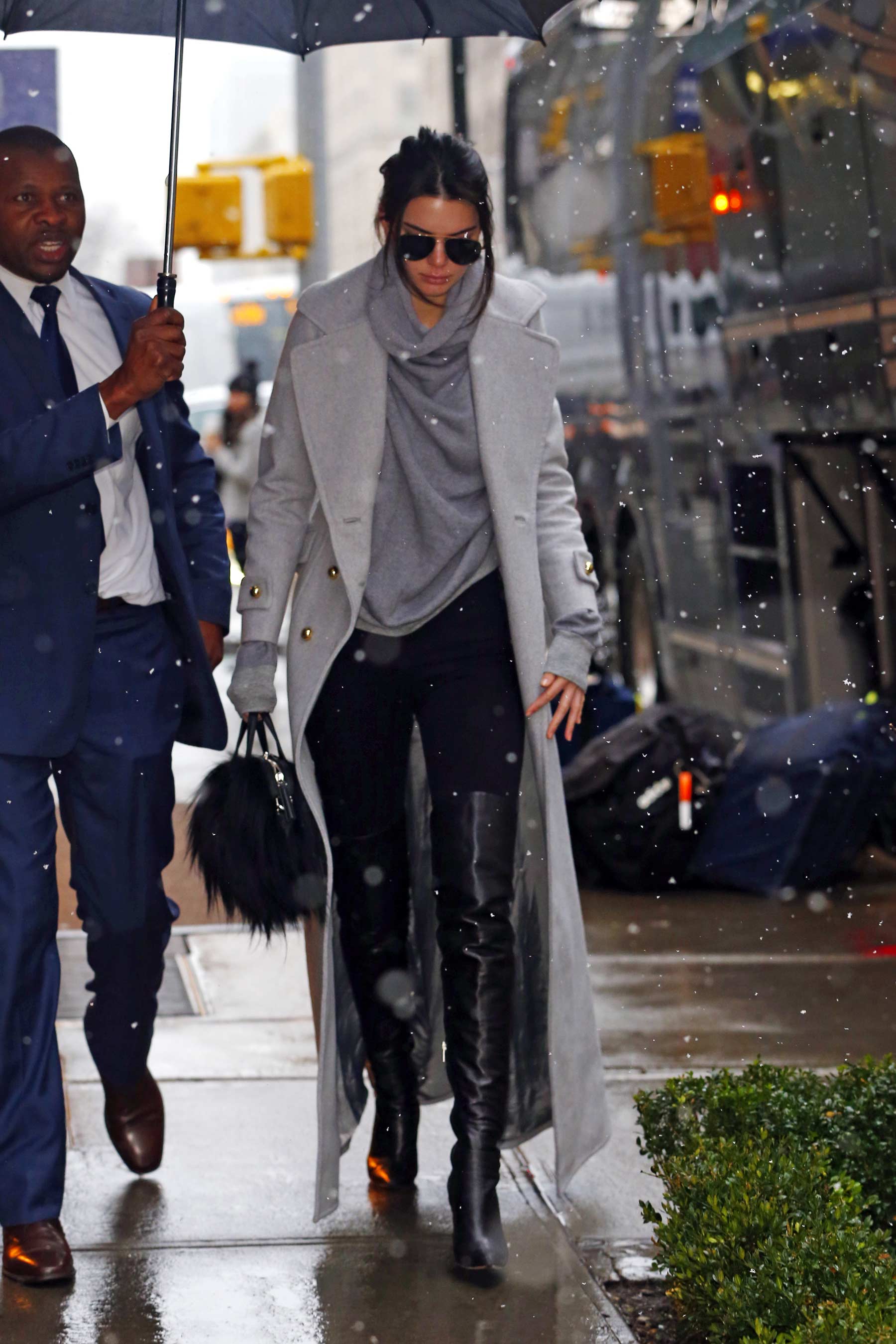 Kendall Jenner out in NYC