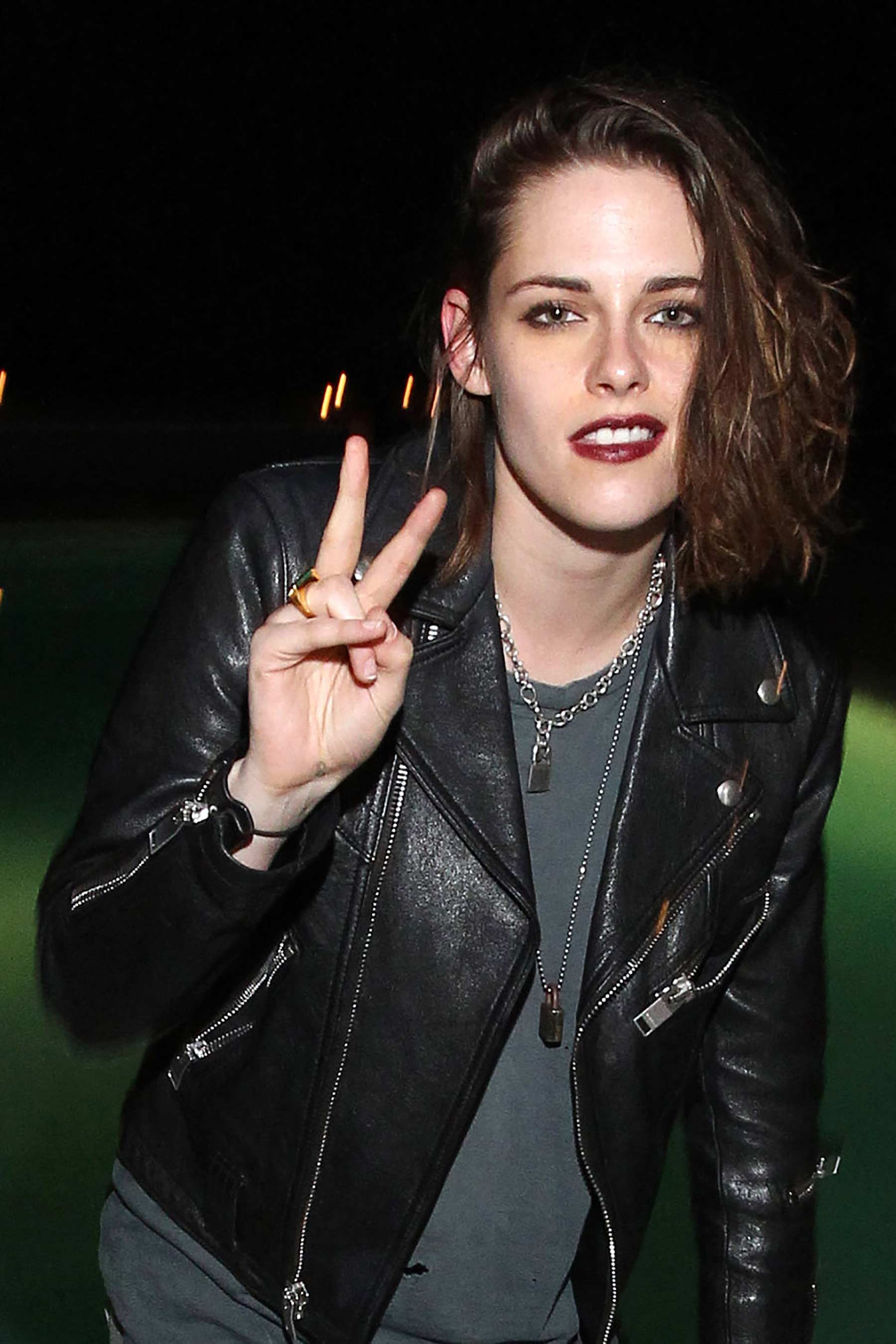 Kristen Stewart attends the Albright Fashion Library launch