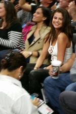 Selena Gomez at Spurs Lakers Game February 6th 2016 
