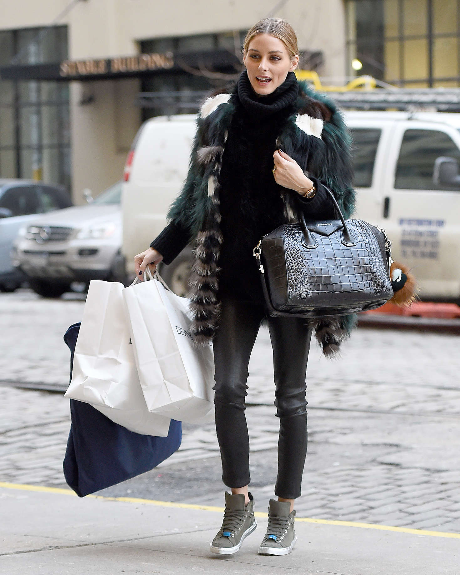 Olivia Palermo out in Brooklyn New York