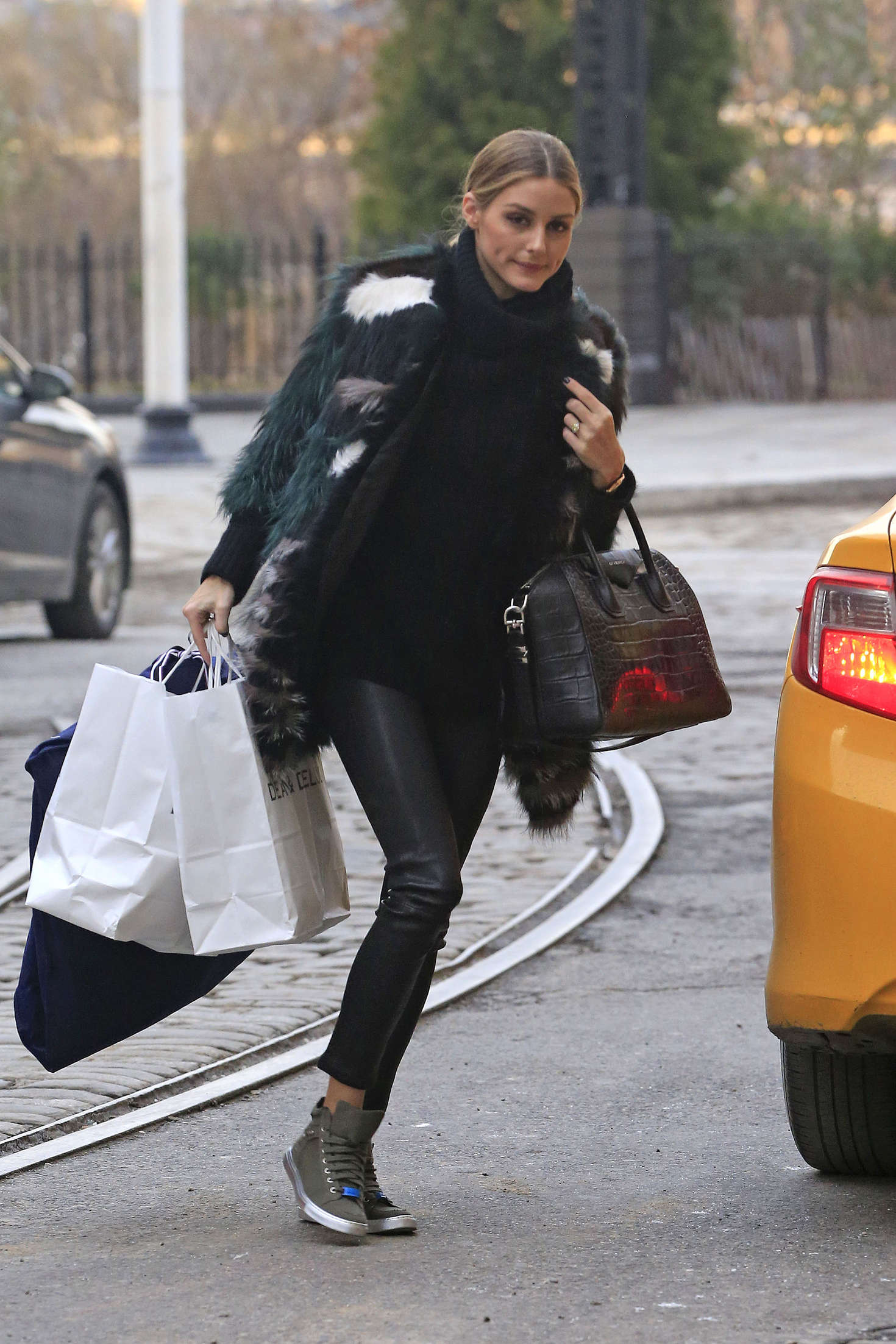 Olivia Palermo out in Brooklyn New York