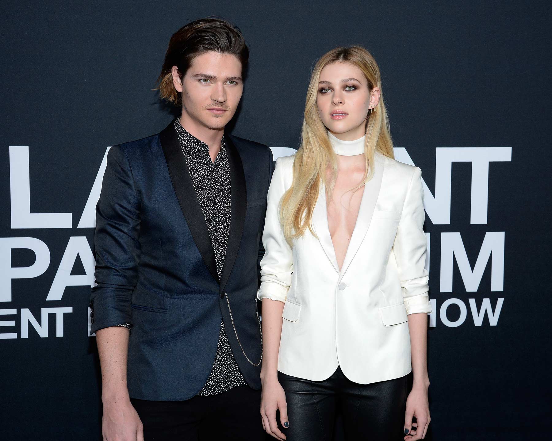 Nicola Peltz attends Saint Laurent show