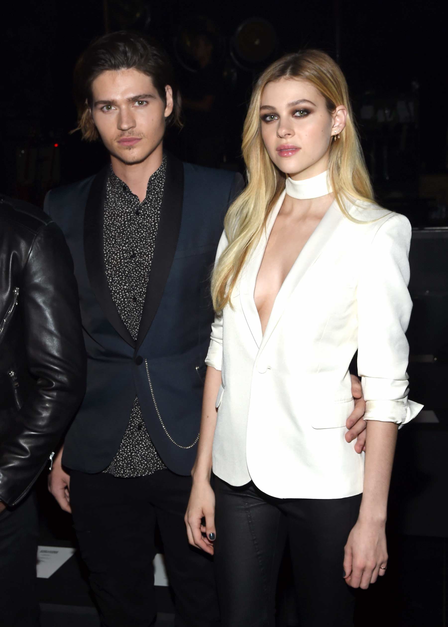 Nicola Peltz attends Saint Laurent show