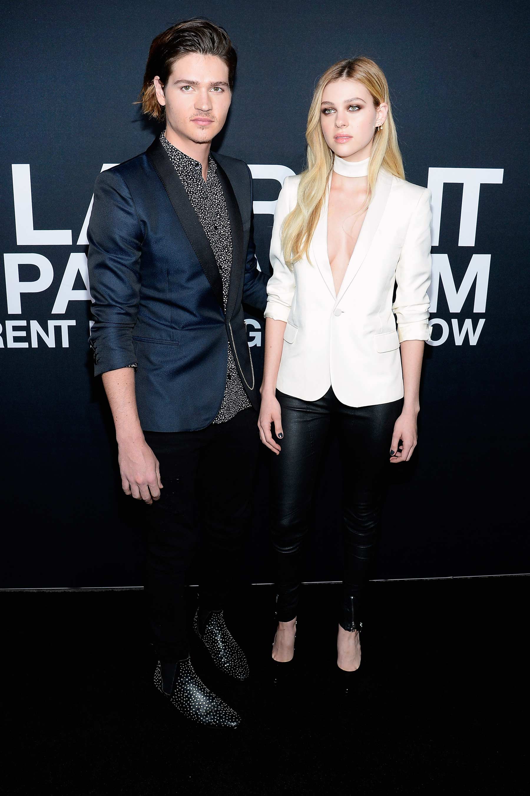 Nicola Peltz attends Saint Laurent show