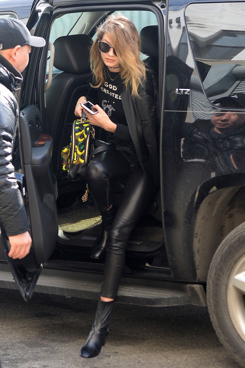 Gigi Hadid out in New York City