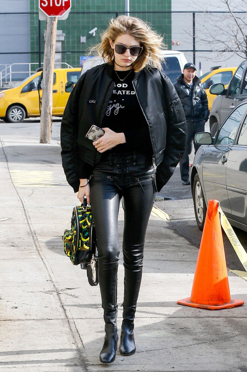 Gigi Hadid out in New York City