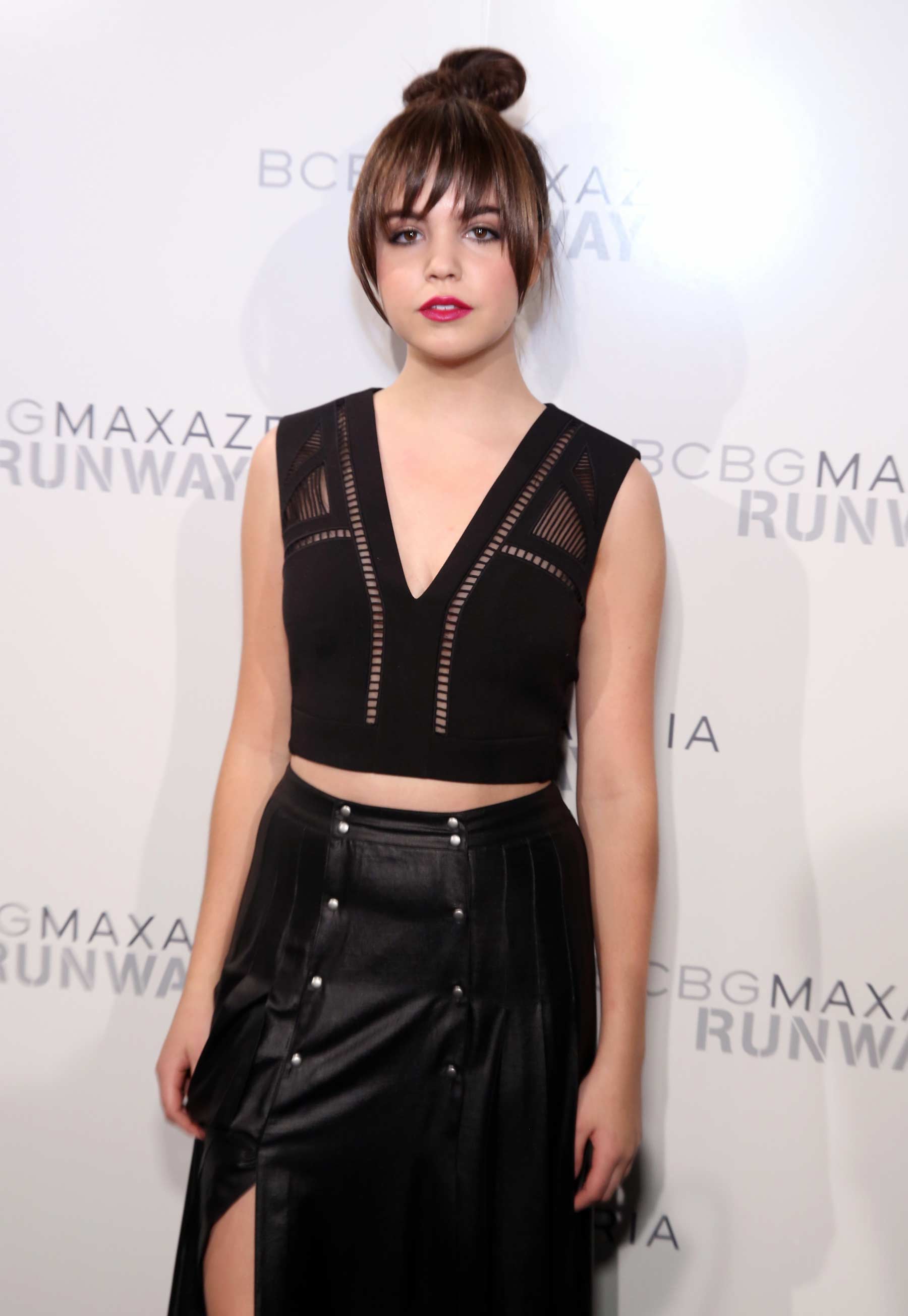 Bailee Madison attends BCBGMAXAZRIA Fall 2016 fashion show