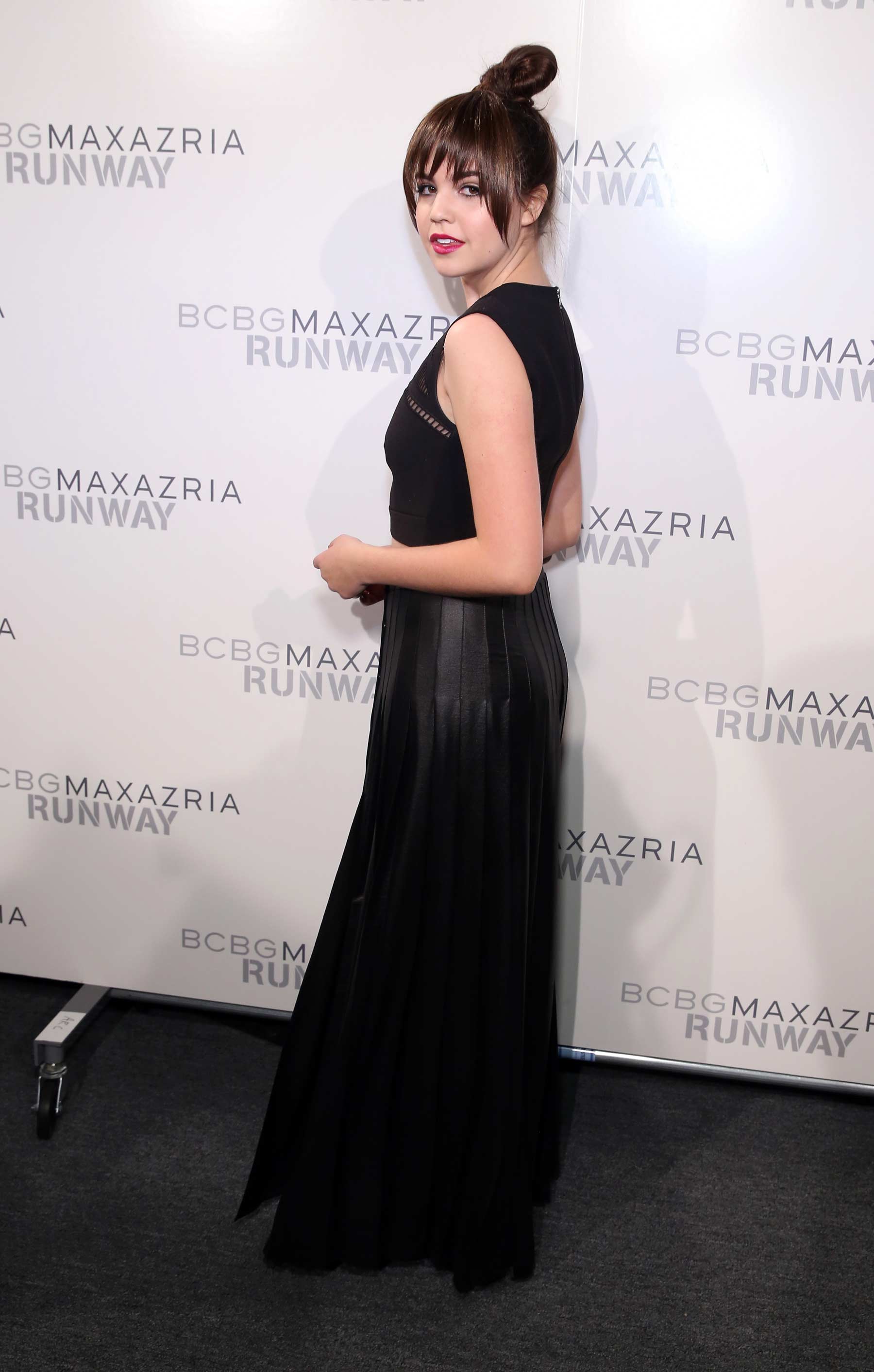 Bailee Madison attends BCBGMAXAZRIA Fall 2016 fashion show