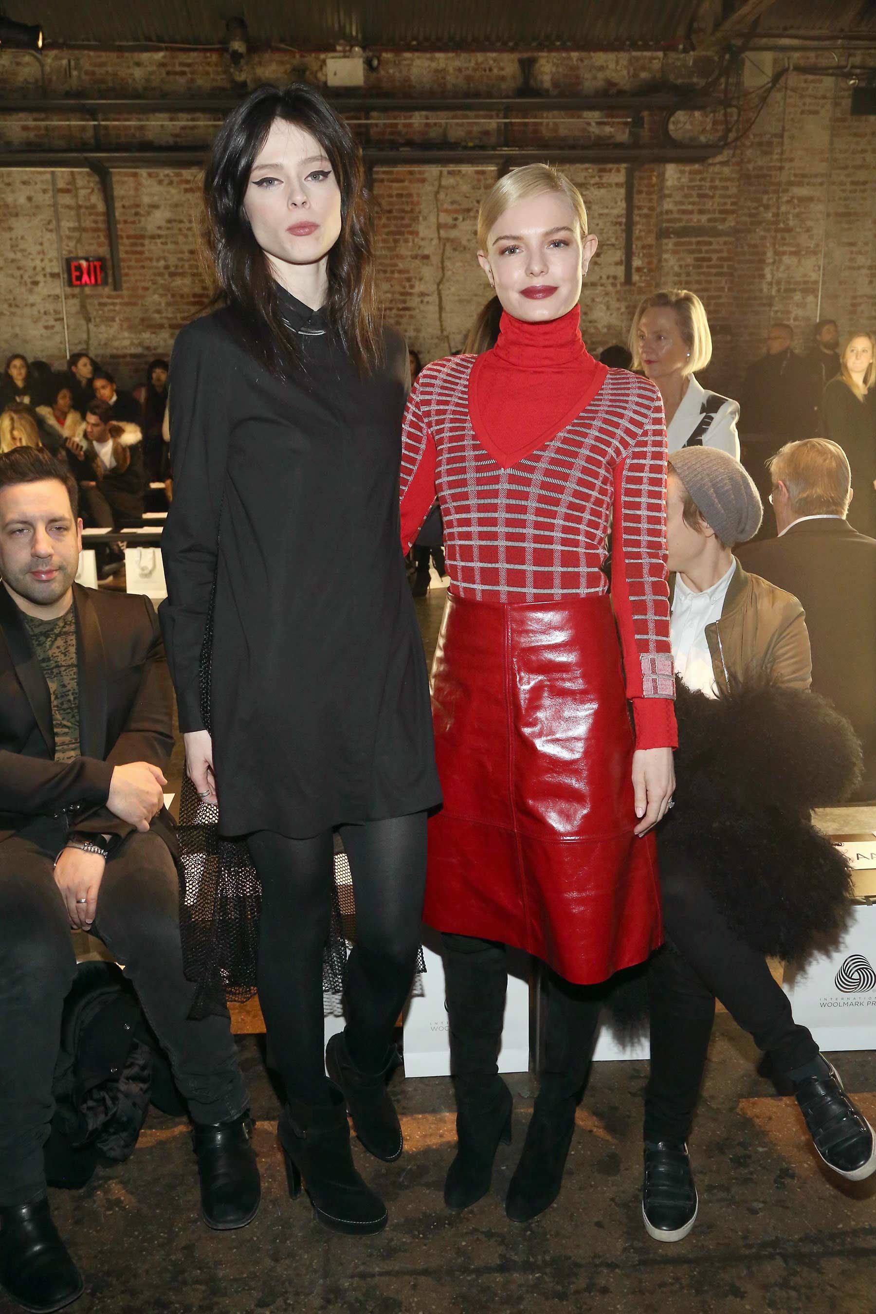 Kate Bosworth attends the Woolmark Prize womenswear final announcement & runway show