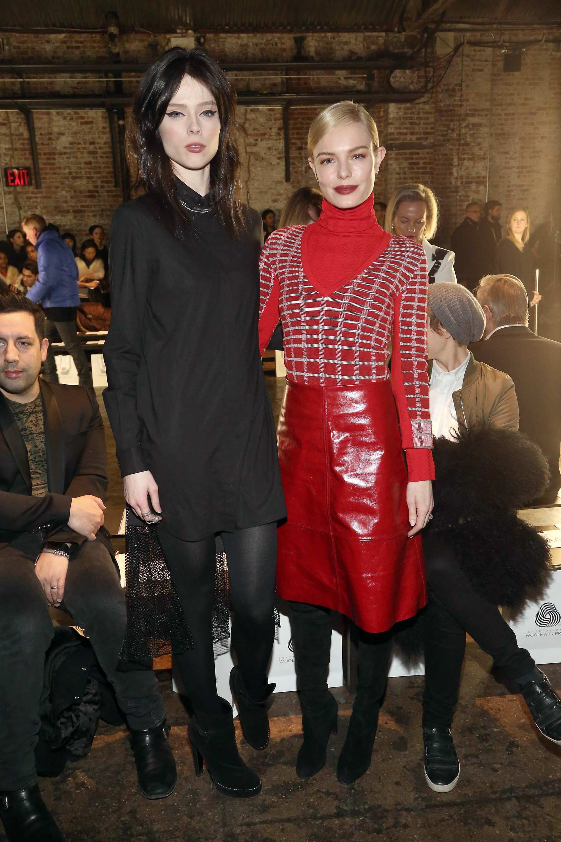 Kate Bosworth attends the Woolmark Prize womenswear final announcement & runway show