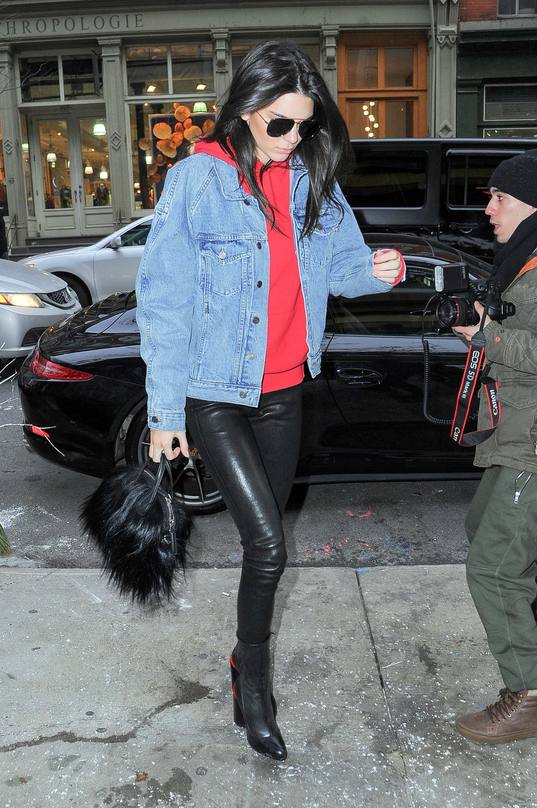 Kendall Jenner out for Lunch at Cipriani