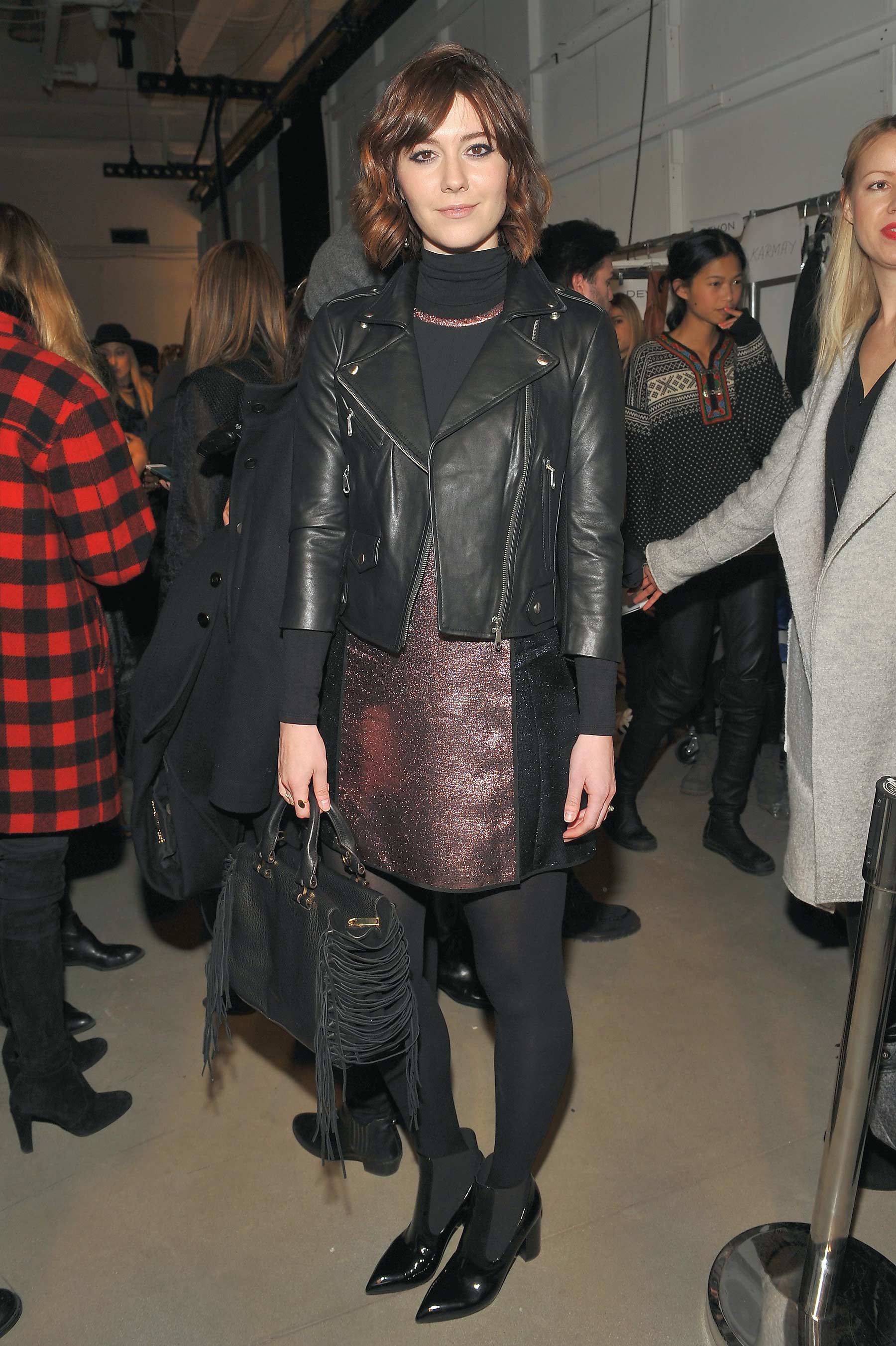 Mary Elizabeth Winstead at Rebecca Minkoff Fall