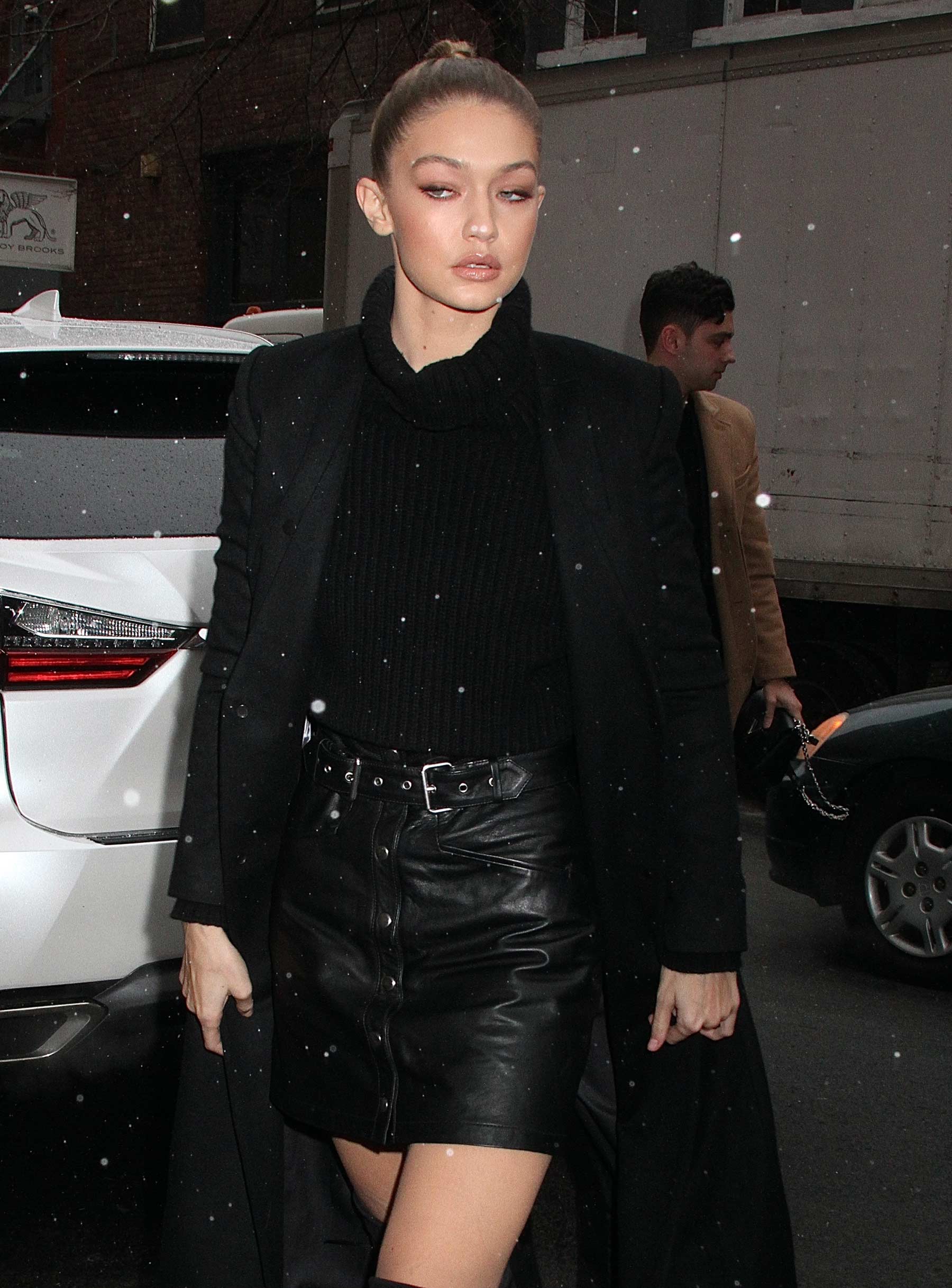 Gigi Hadid attends Sports Illustrated Party