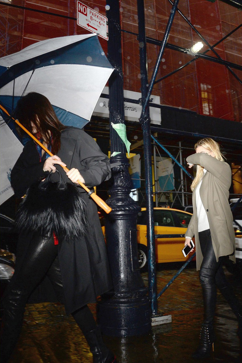 Kendall Jenner & Hailey Baldwin out in New York City