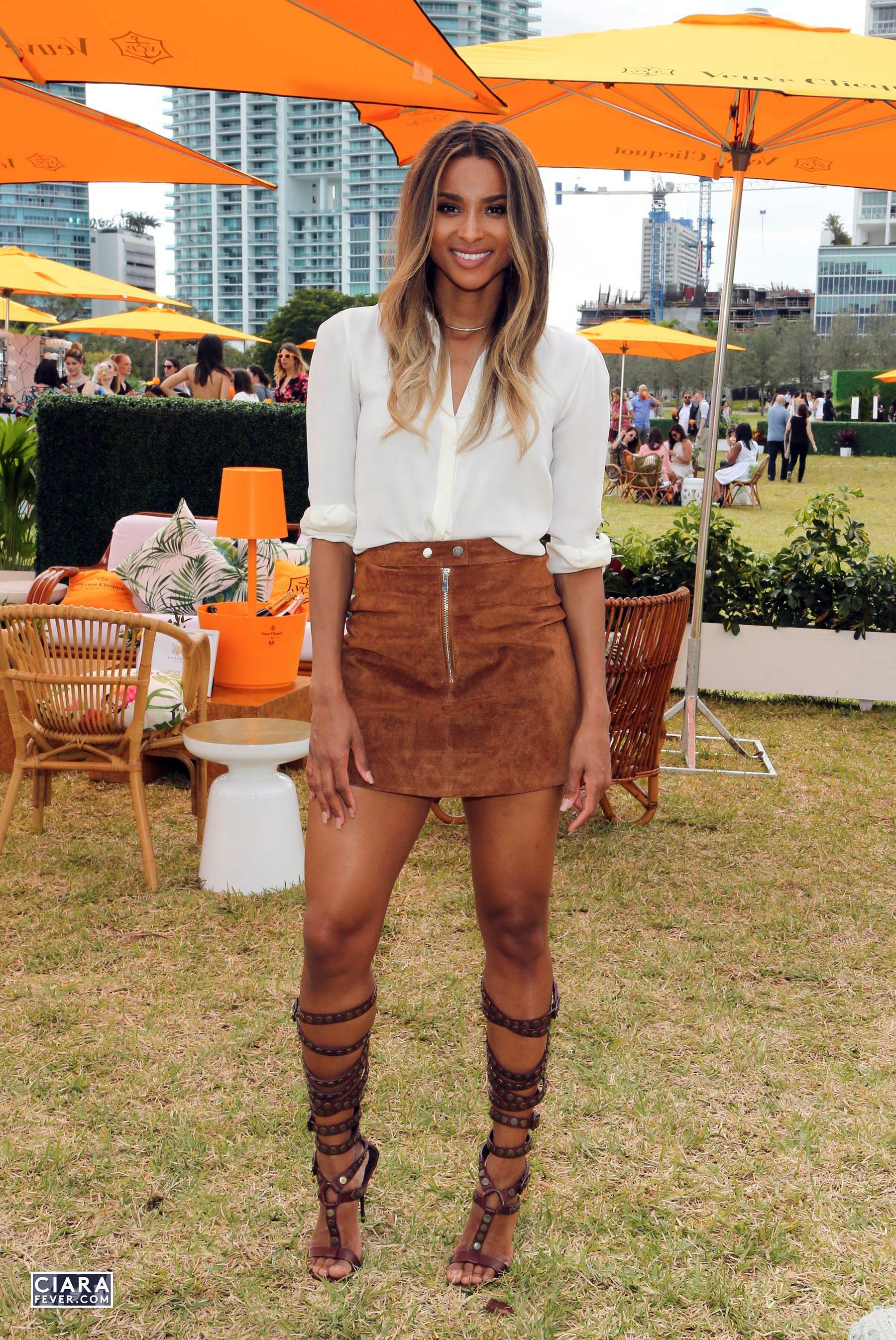 Ciara attends Second-Annual Clicquot Carnaval