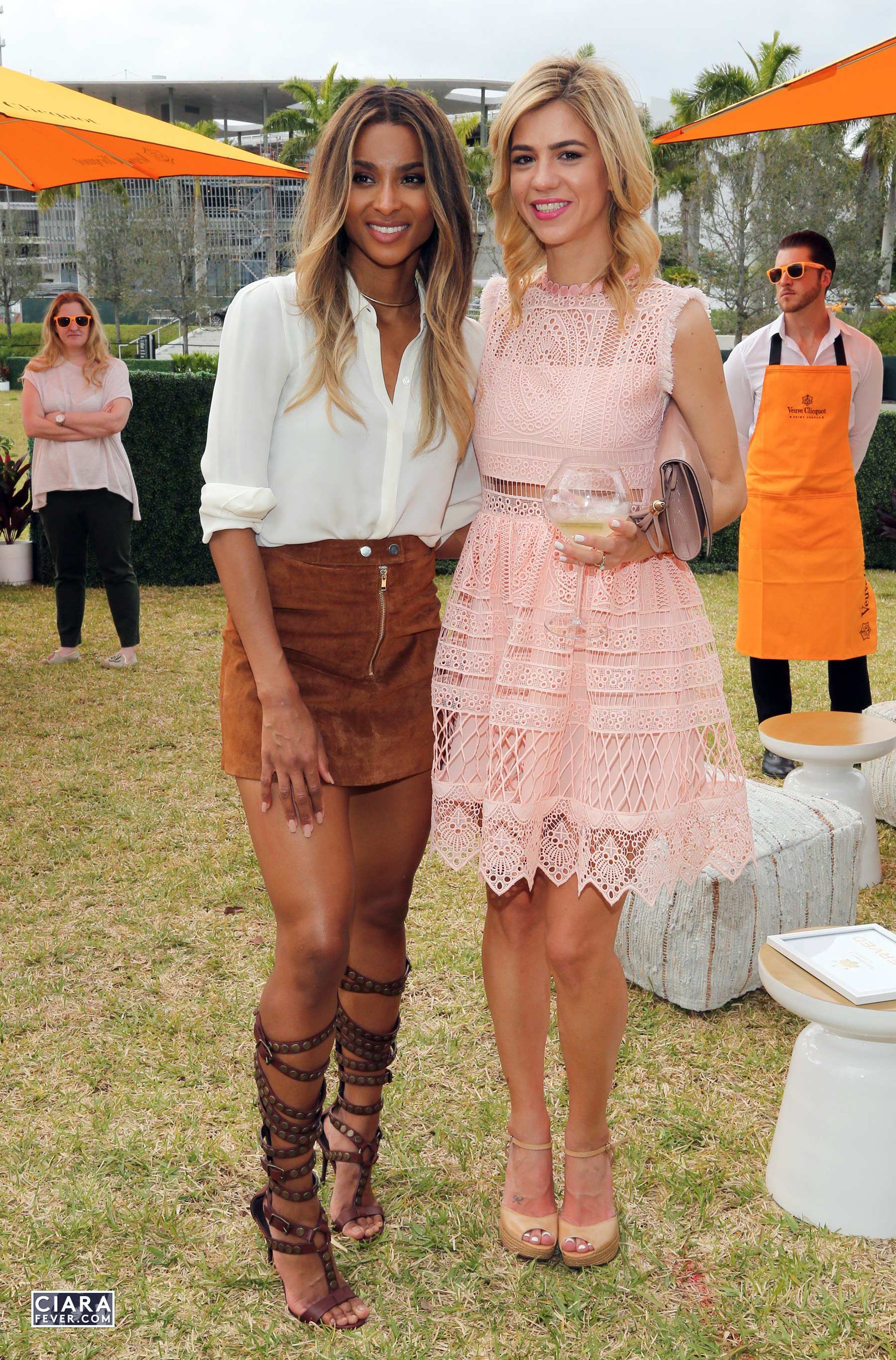 Ciara attends Second-Annual Clicquot Carnaval