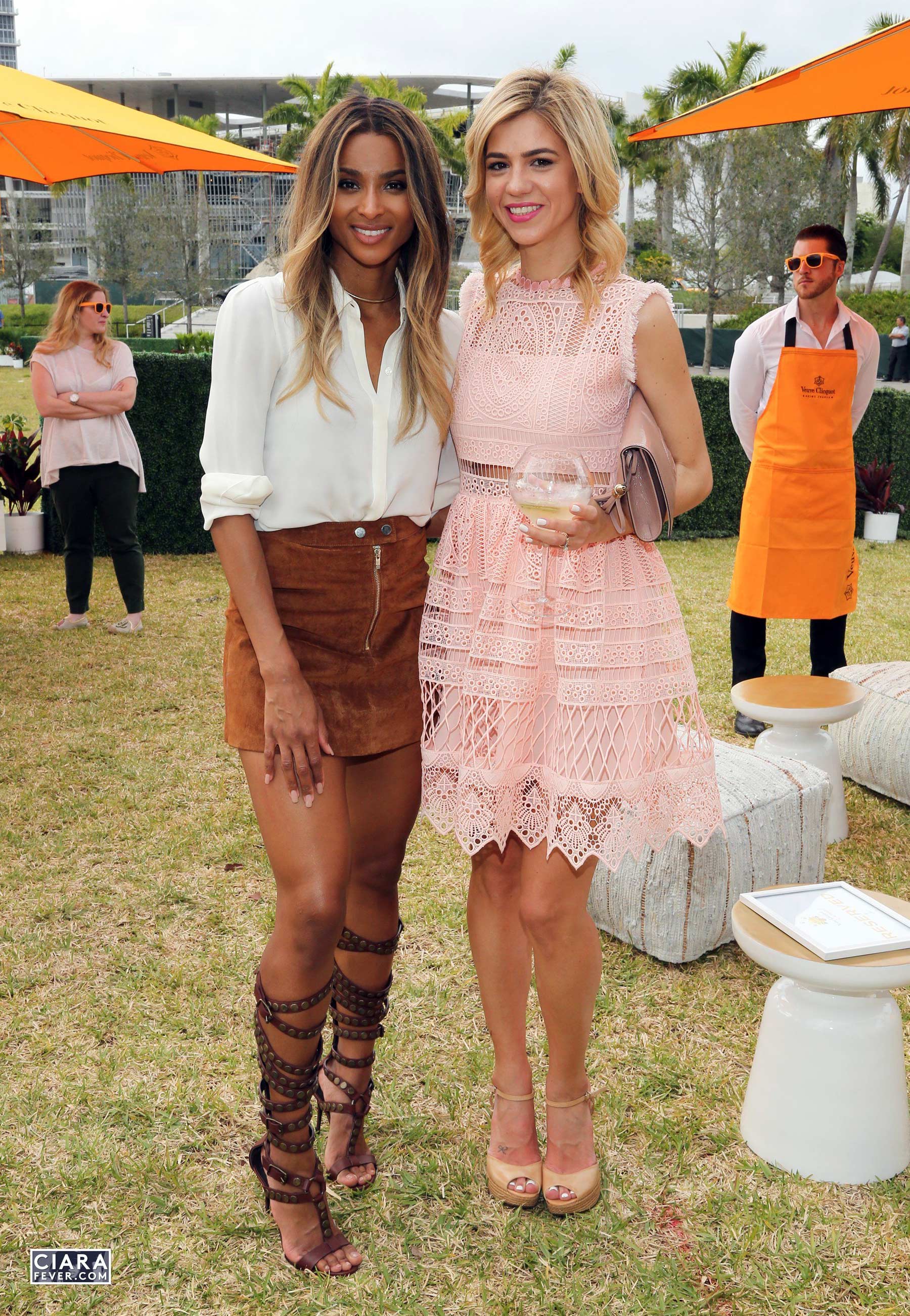 Ciara attends Second-Annual Clicquot Carnaval