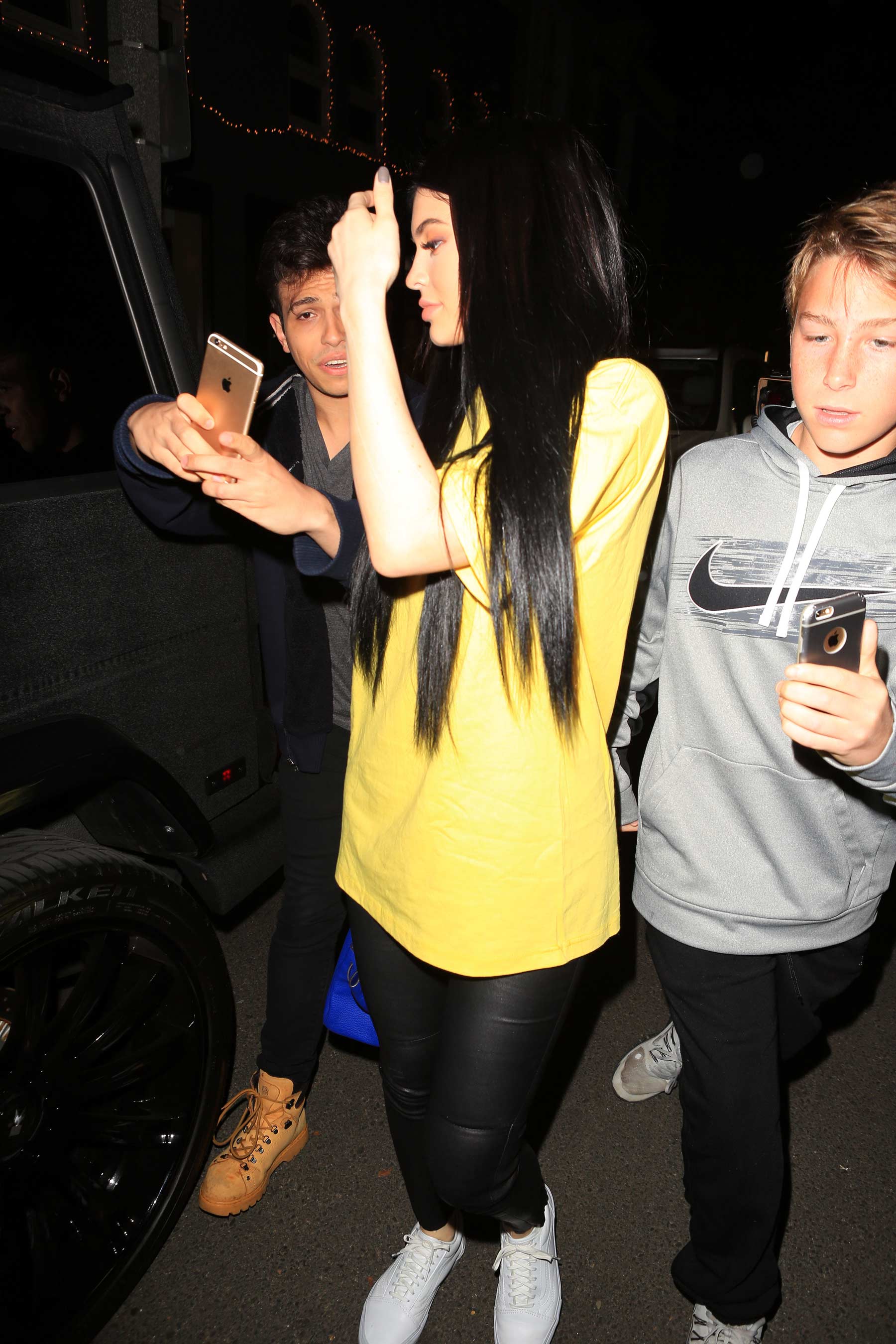 Kylie Jenner leaves Barneys New York