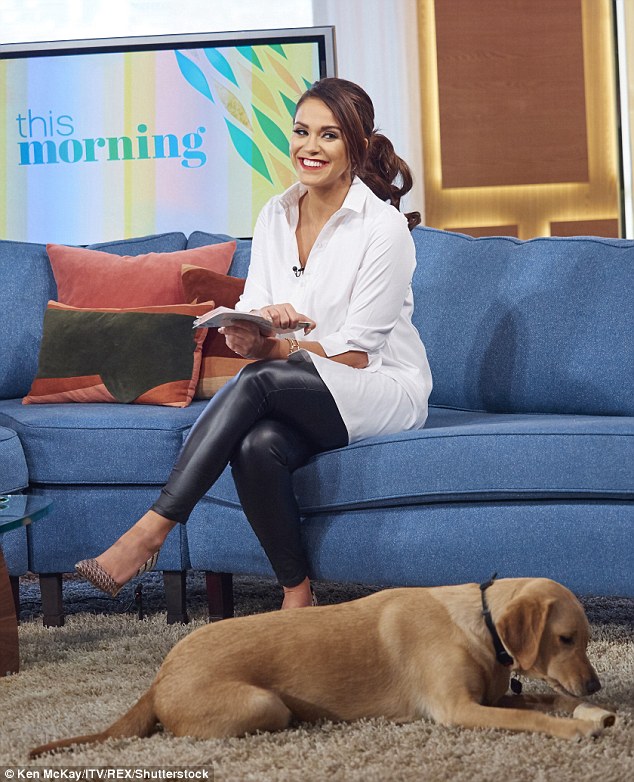 Vicky Pattison at the This Morning show