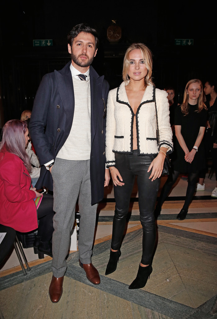 Kimberley Garner attends Barrus & David Ferreira fashion show