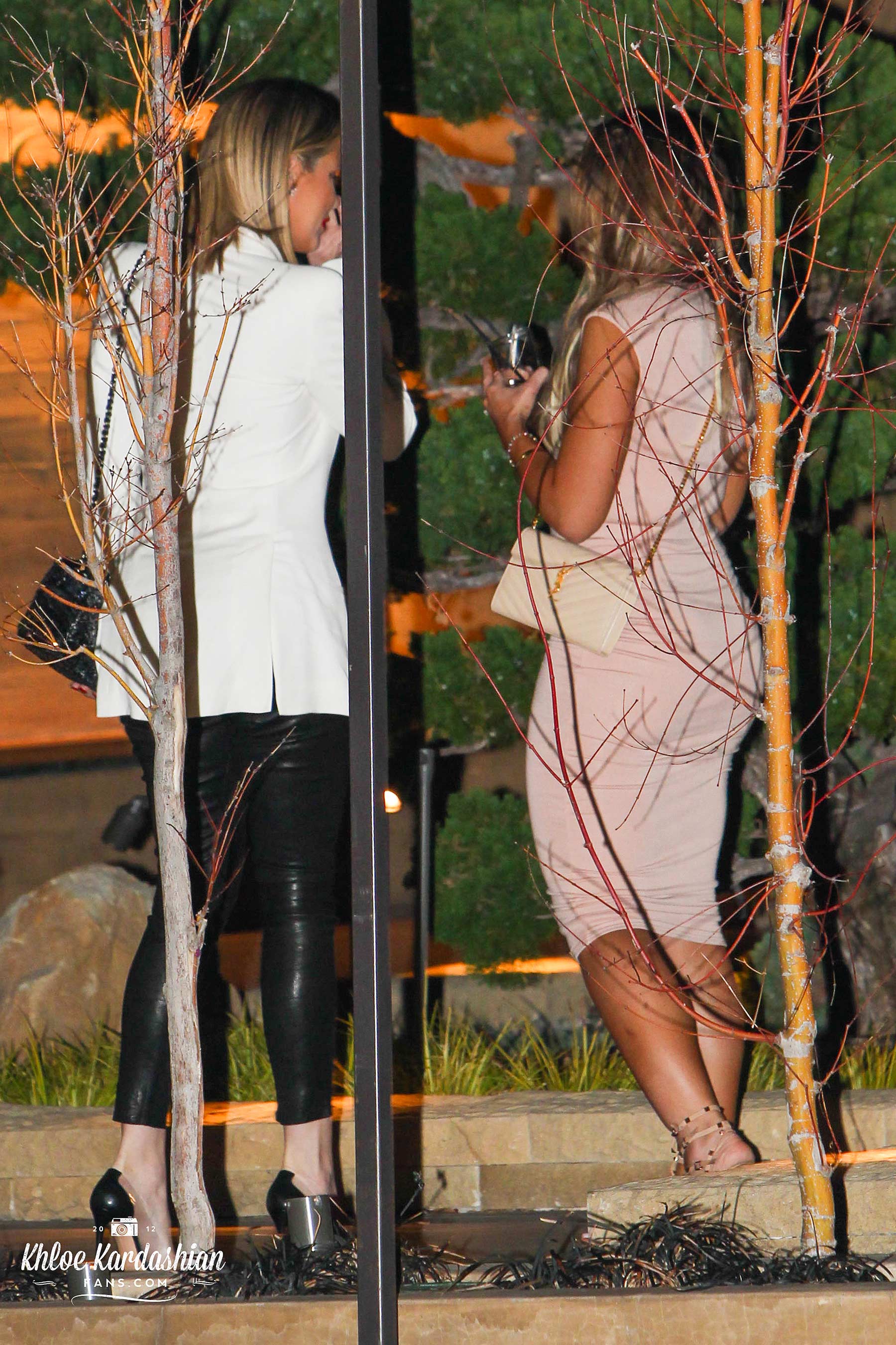 Khloe Kardashian leaving the Nobu Restaurant