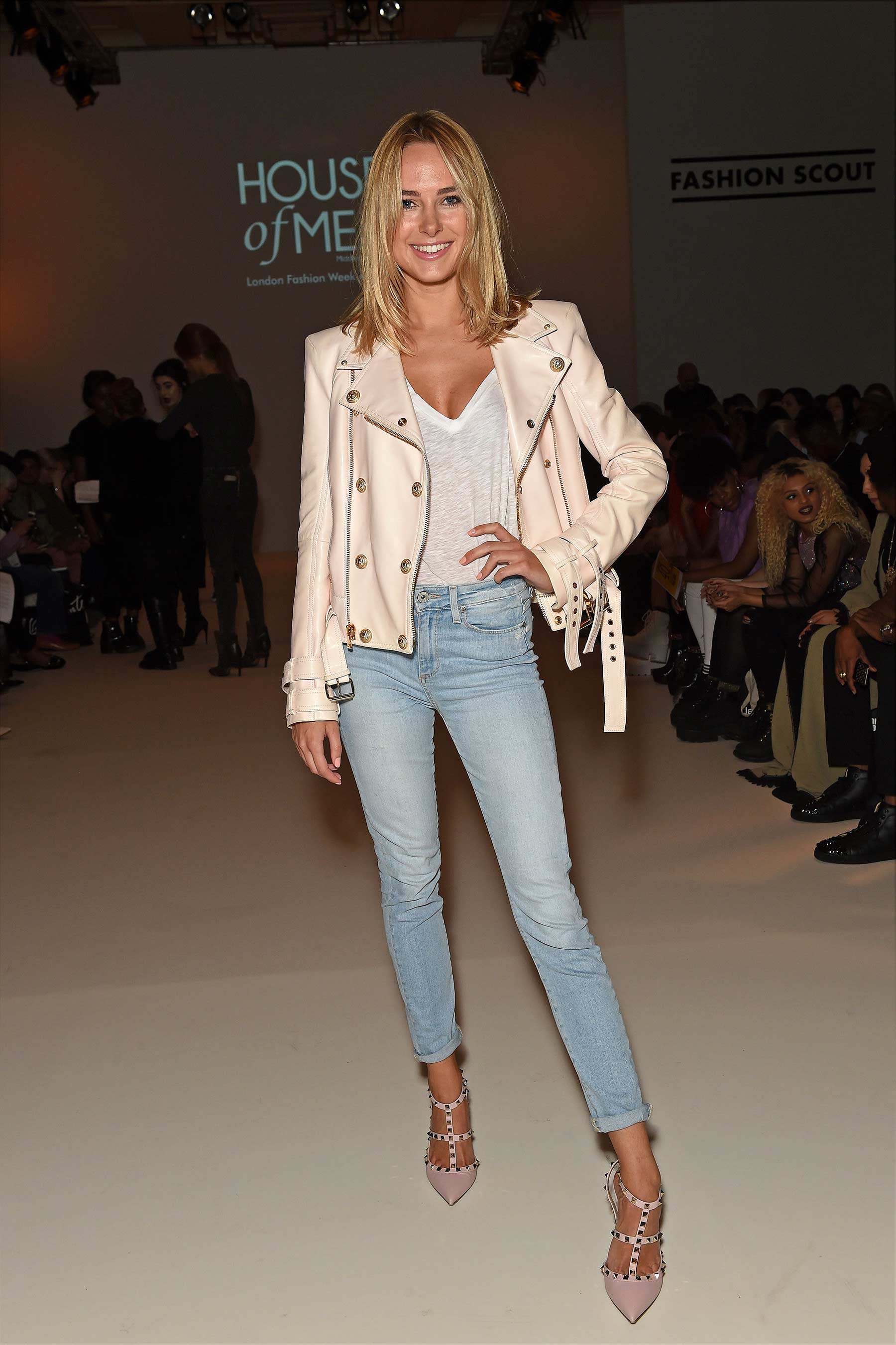 Kimberley Garner attends Middle East Show