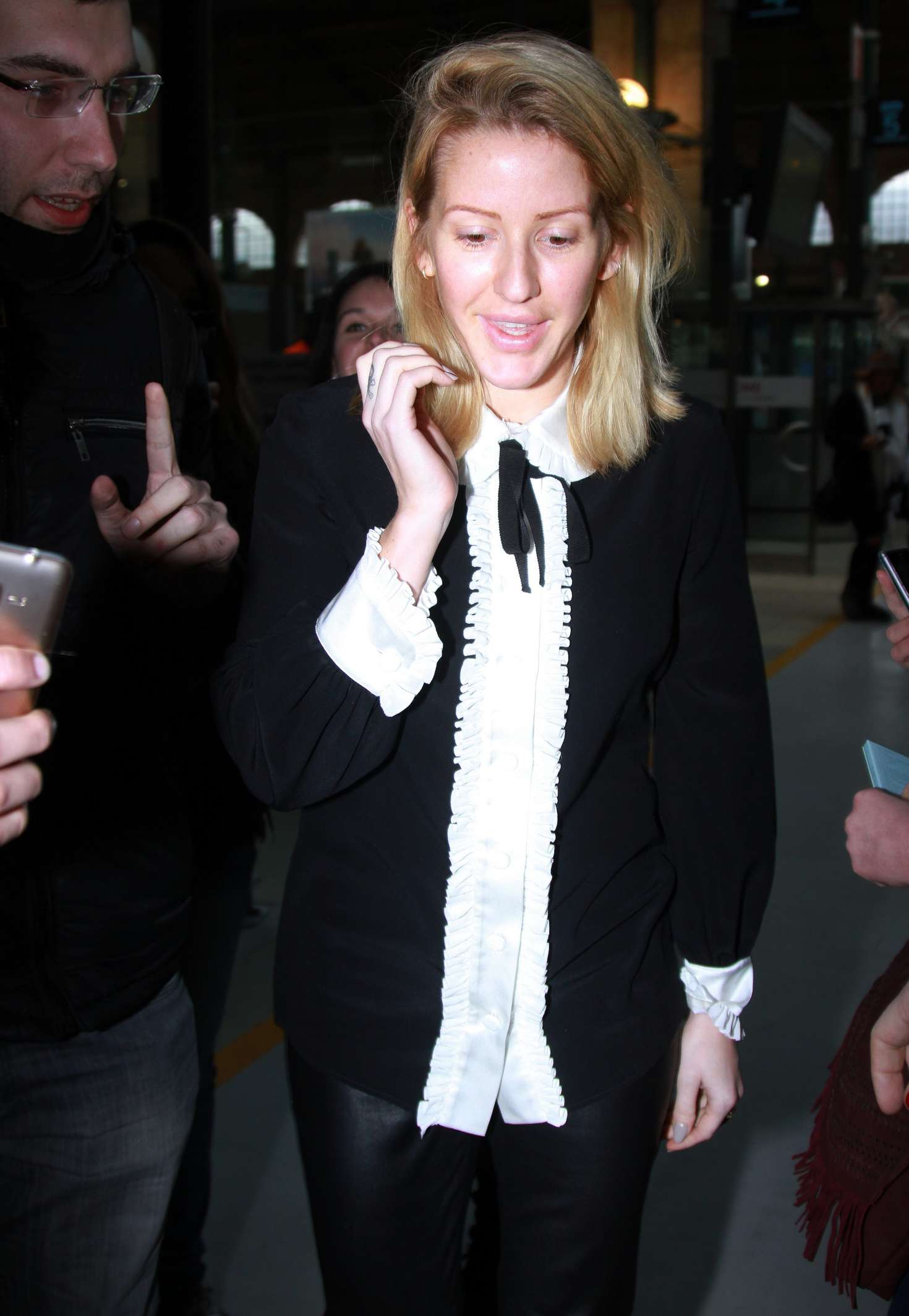 Ellie Goulding out in Paris