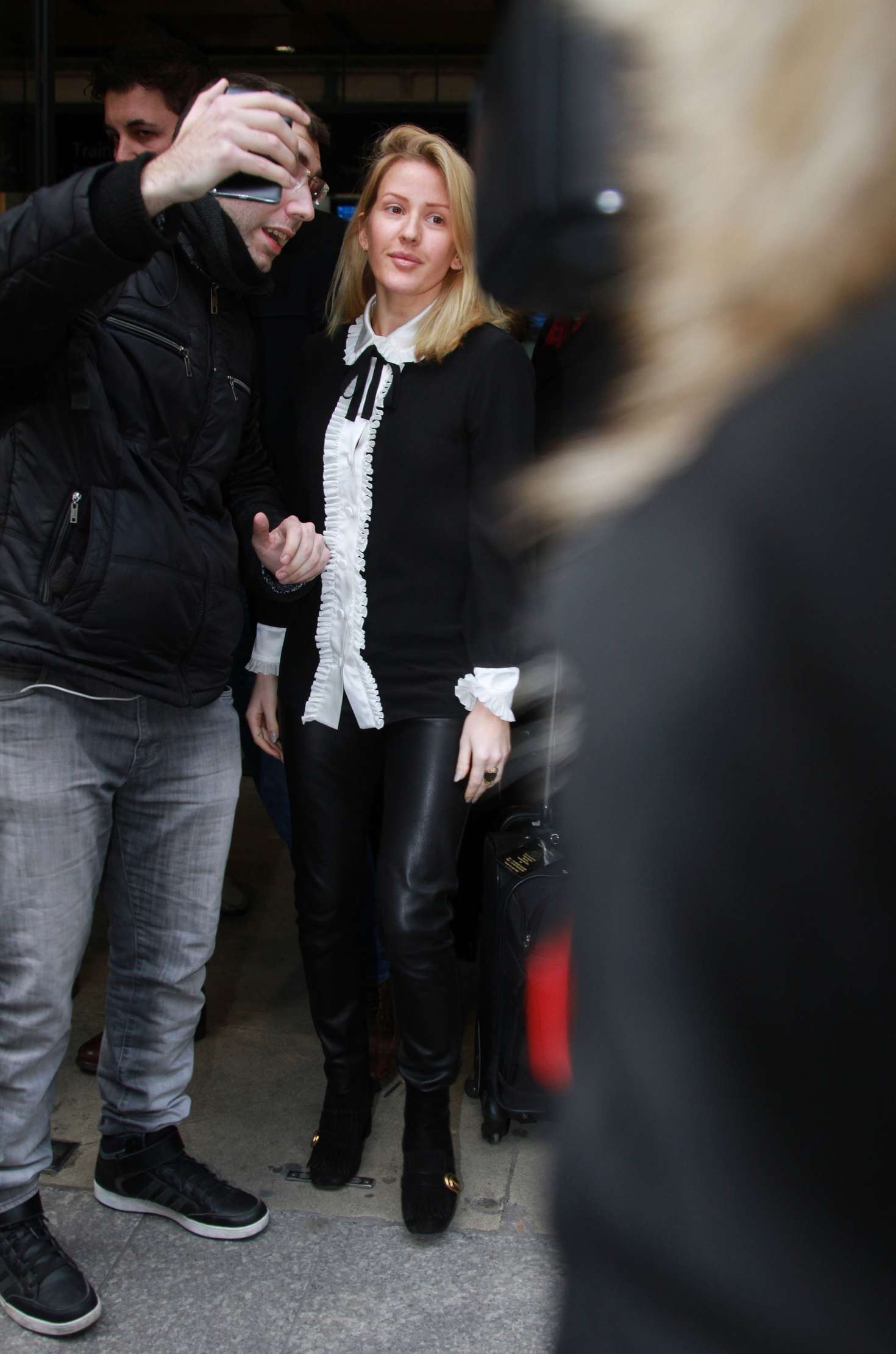 Ellie Goulding out in Paris