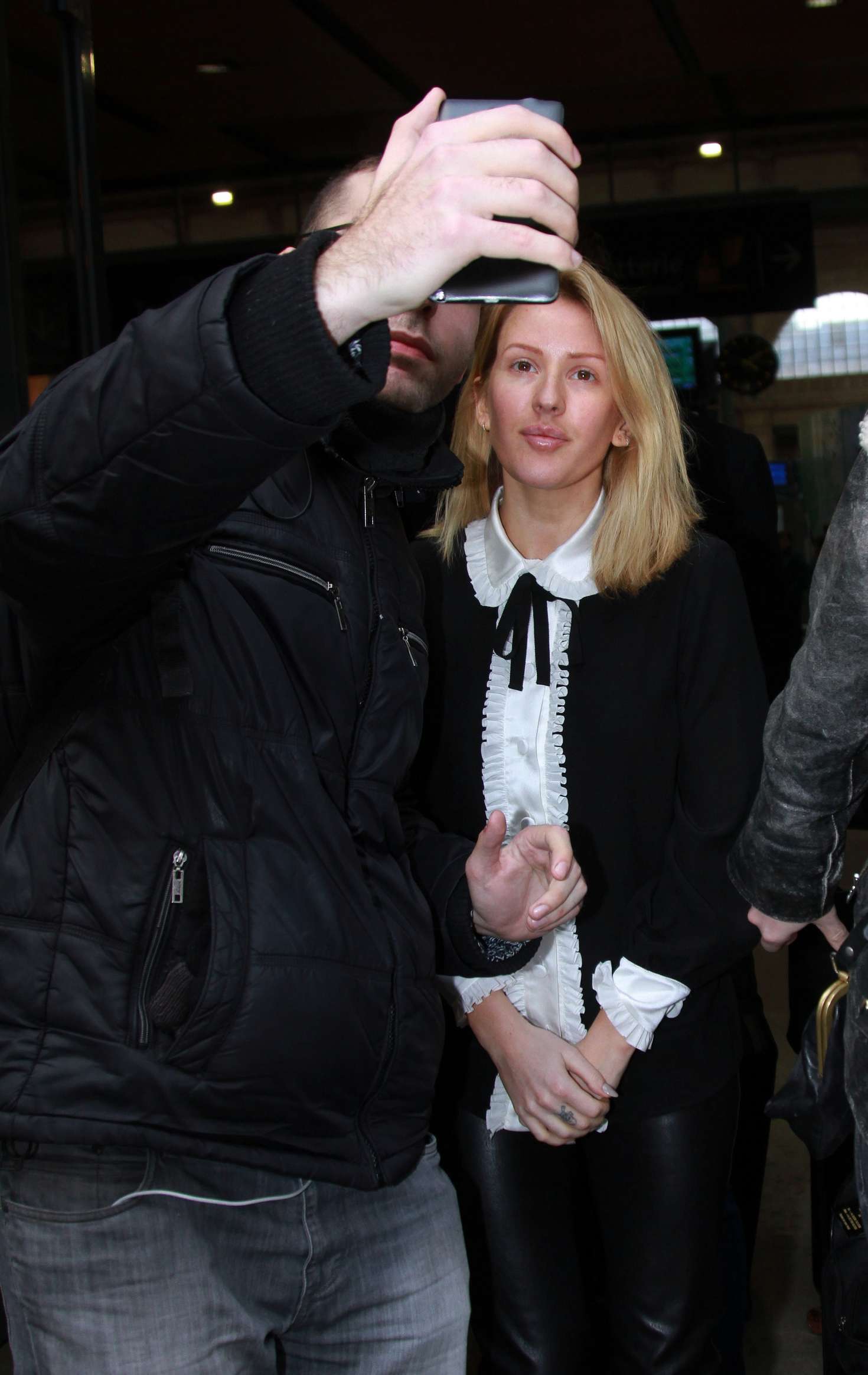 Ellie Goulding out in Paris