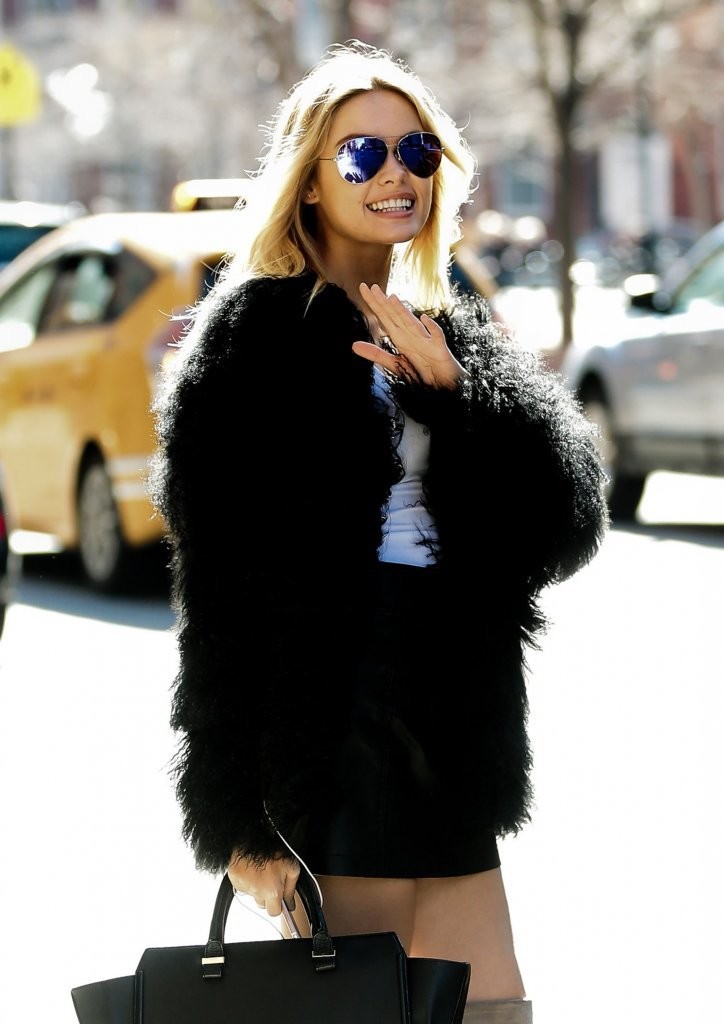 Lada Kravchenko spotted out and about in NYC