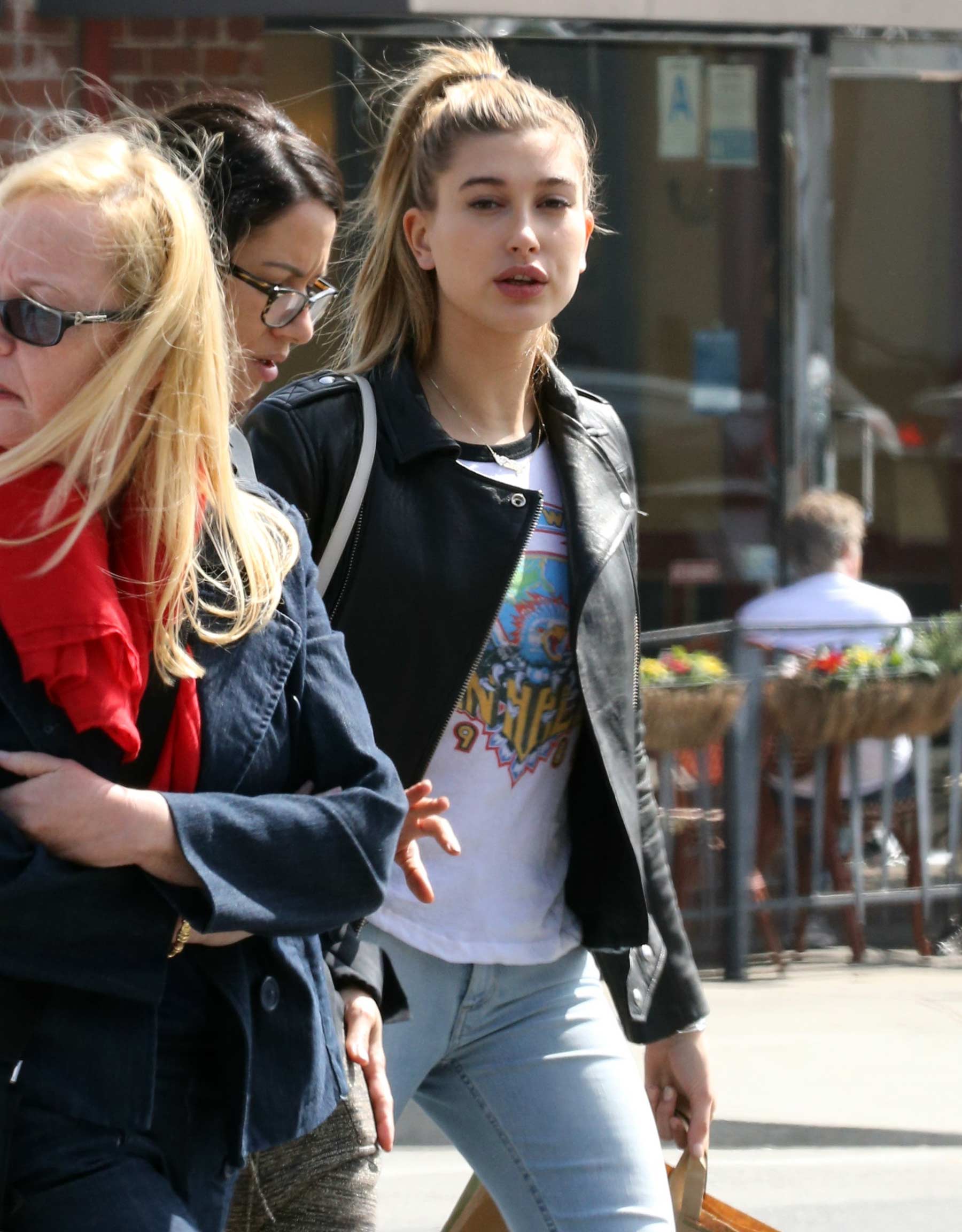 Hailey Baldwin at Starbucks