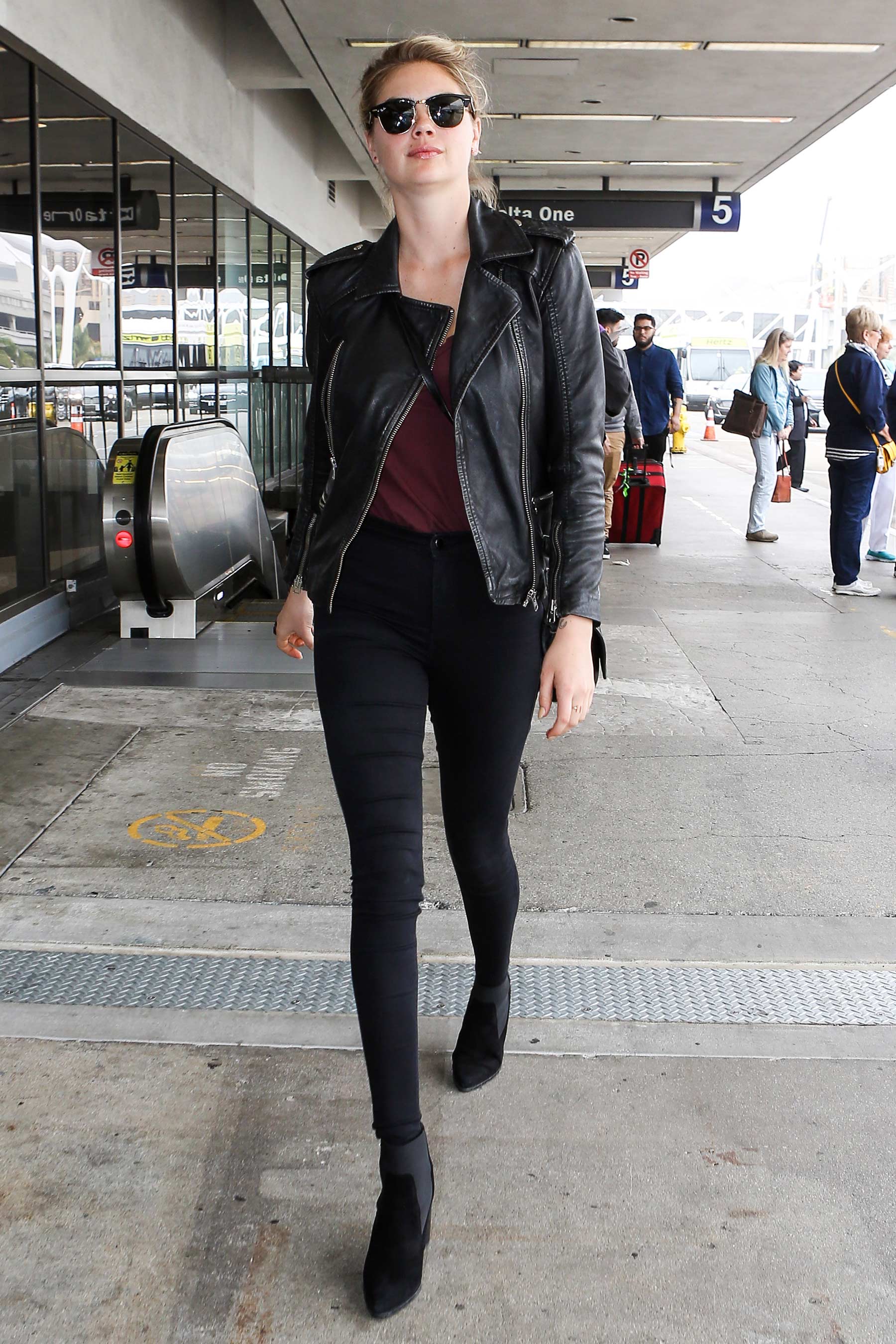 Kate Upton at LAX