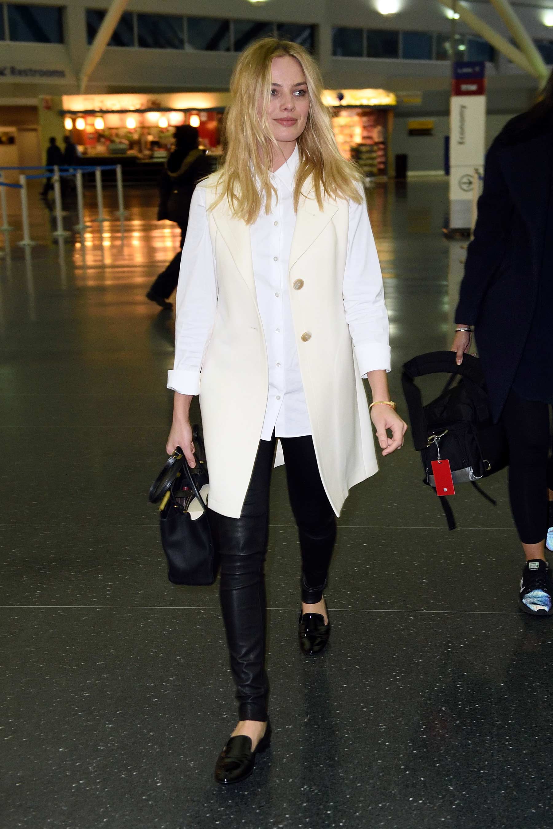 Margot Robbie at JFK