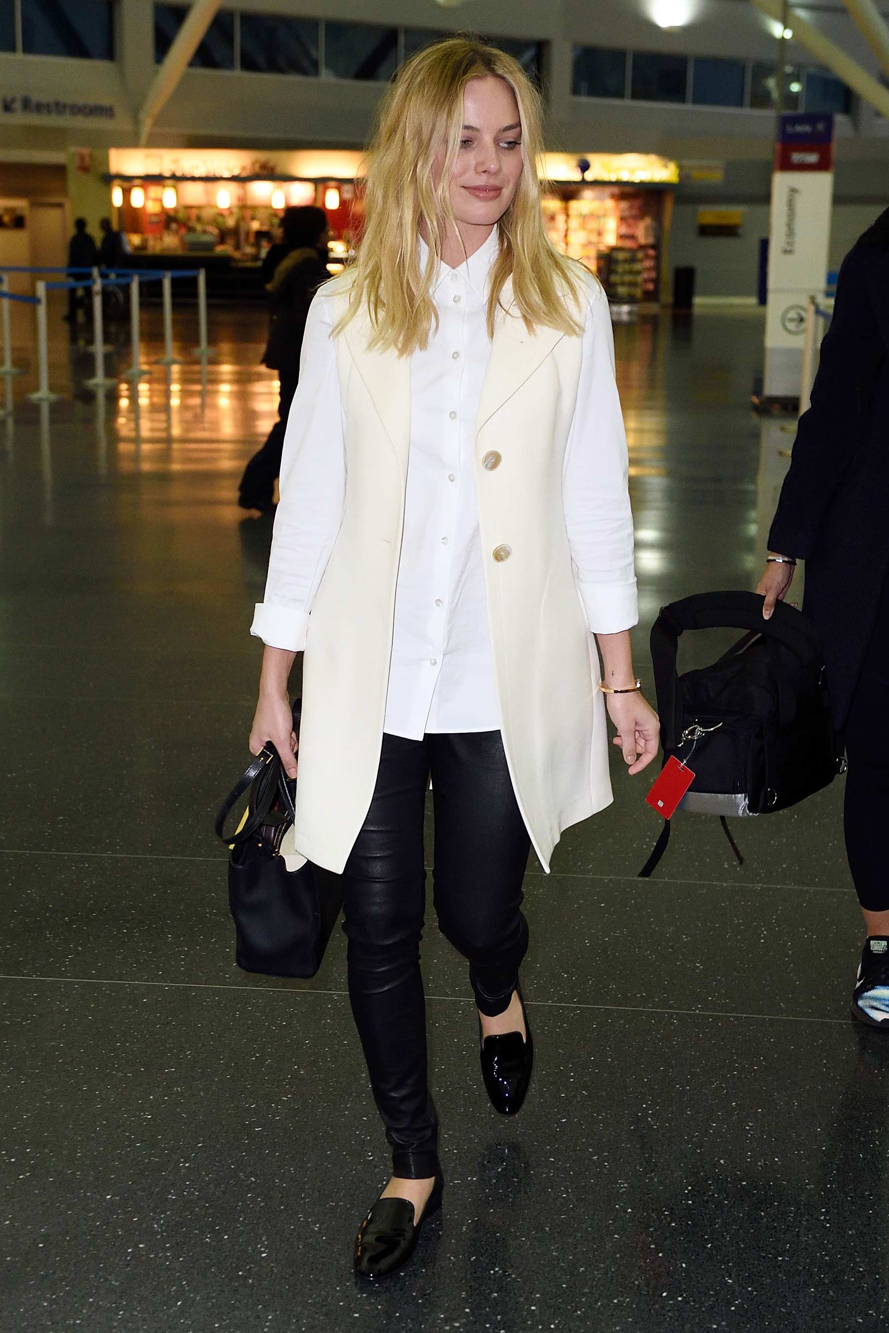 Margot Robbie at JFK