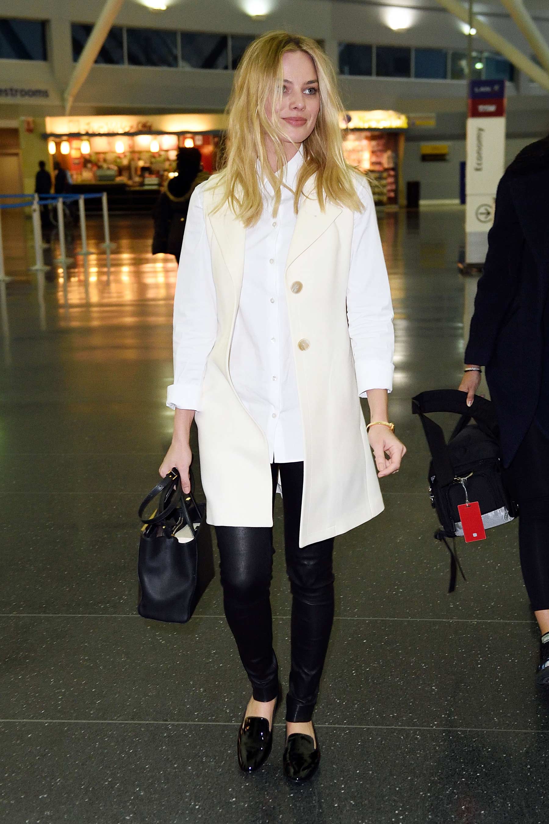 Margot Robbie at JFK