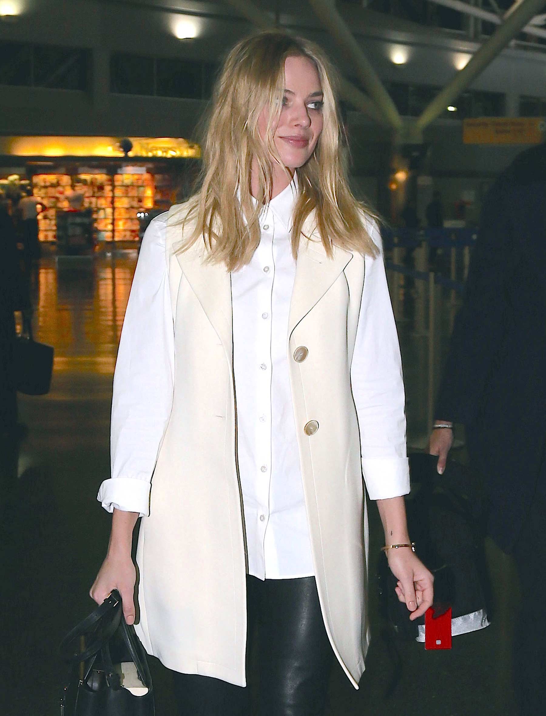 Margot Robbie at JFK