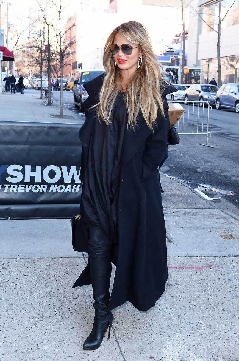 Chrissy Teigen in New York City